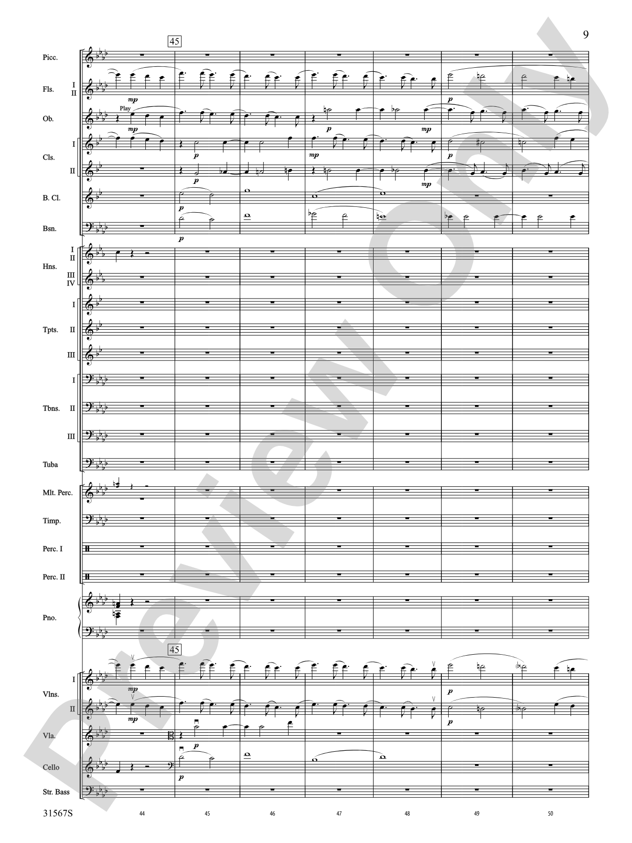 Tahiti Trot: Full Orchestra Conductor Score & Parts