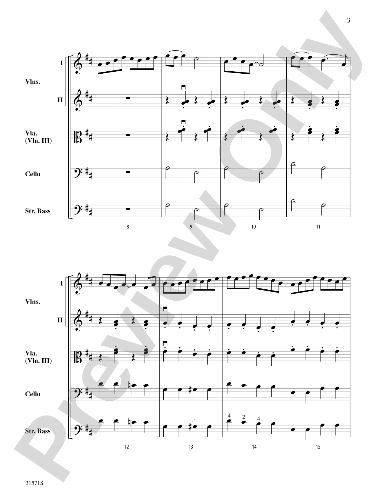 Beaumont Rag: String Orchestra Conductor Score & Parts