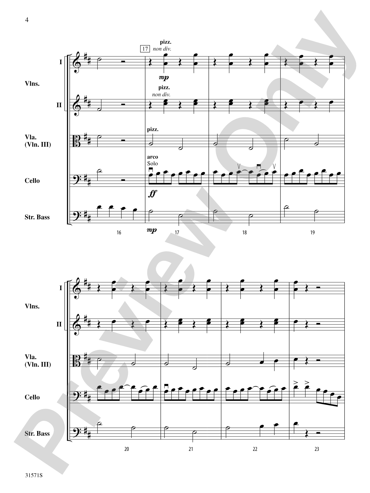 Beaumont Rag: String Orchestra Conductor Score & Parts
