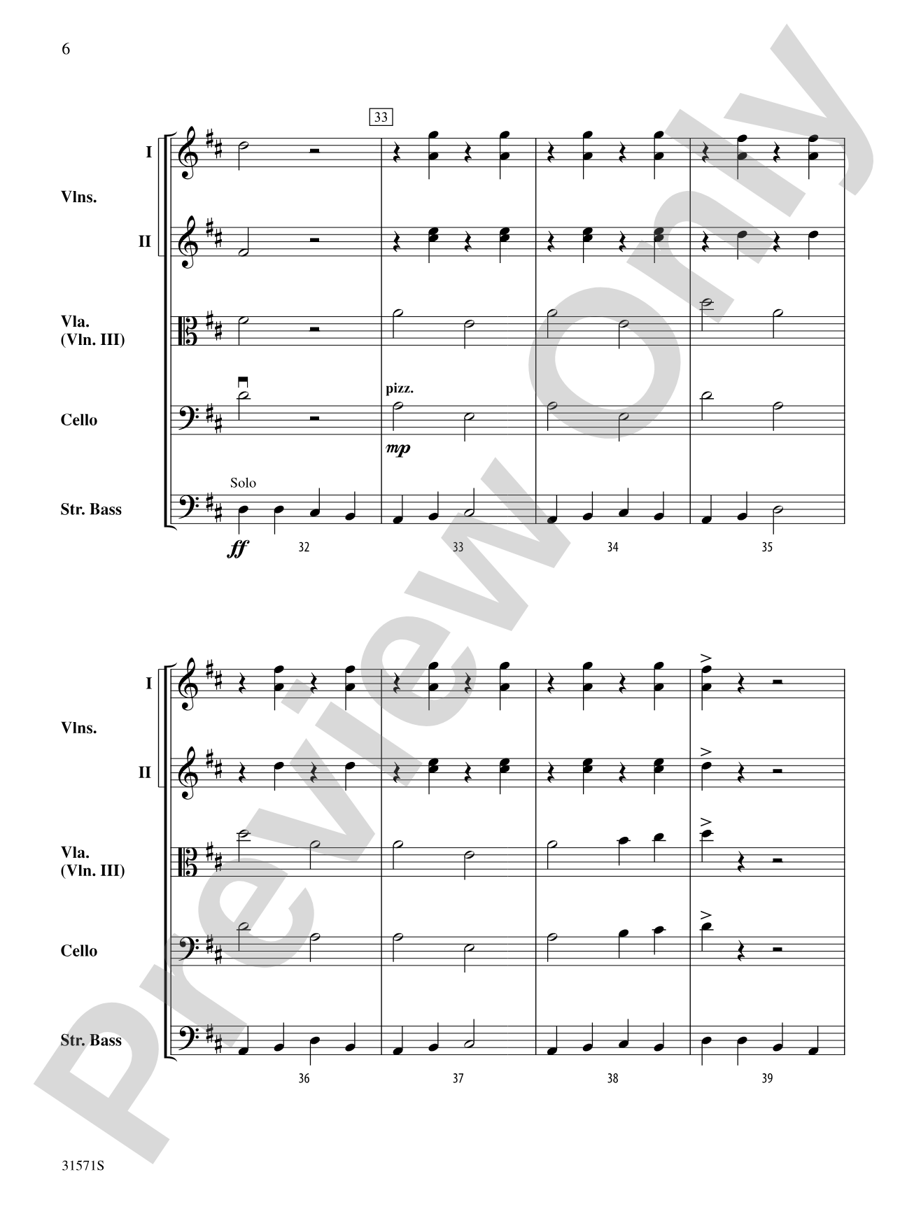 Beaumont Rag: String Orchestra Conductor Score & Parts