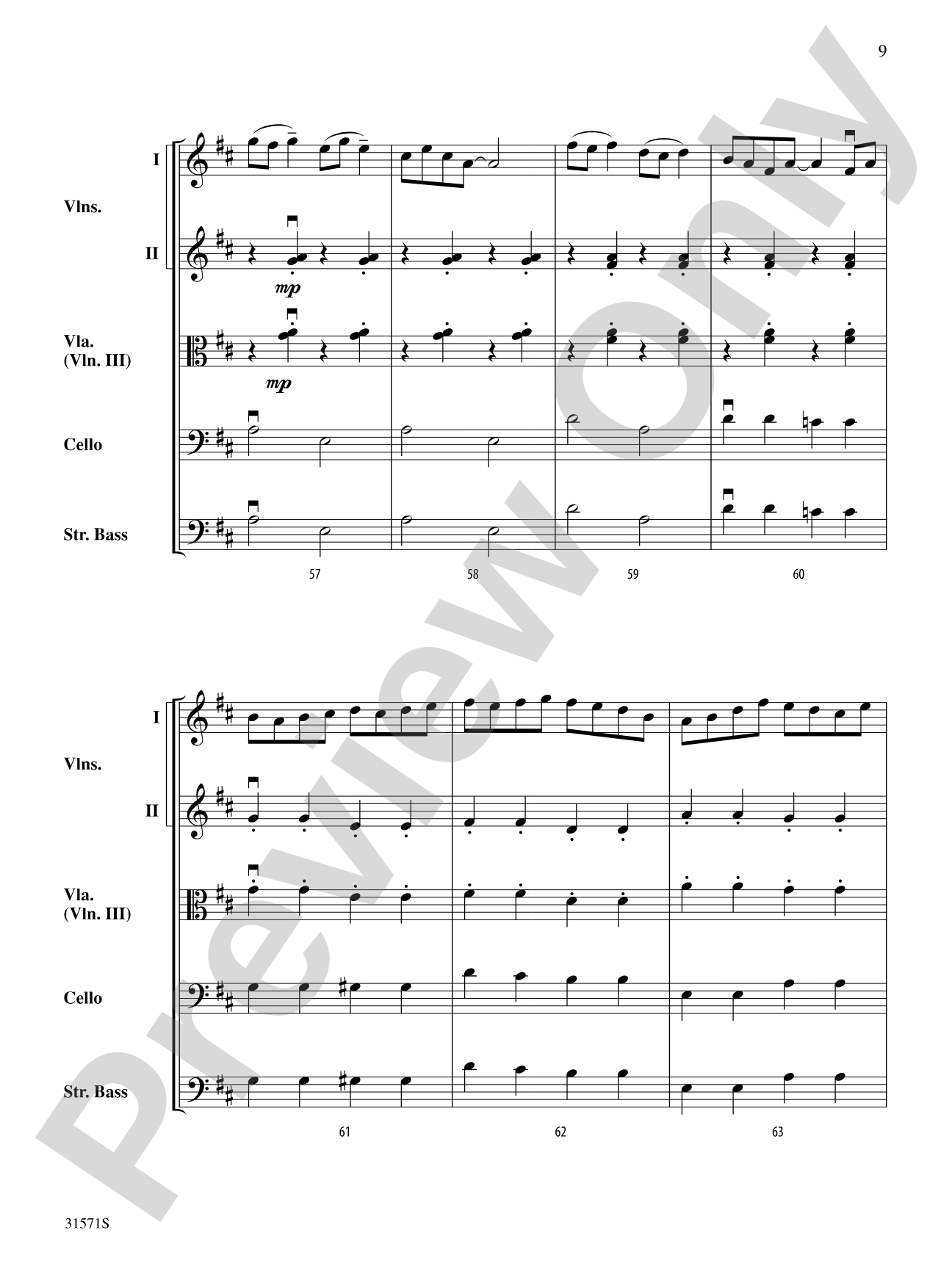 Beaumont Rag: String Orchestra Conductor Score & Parts