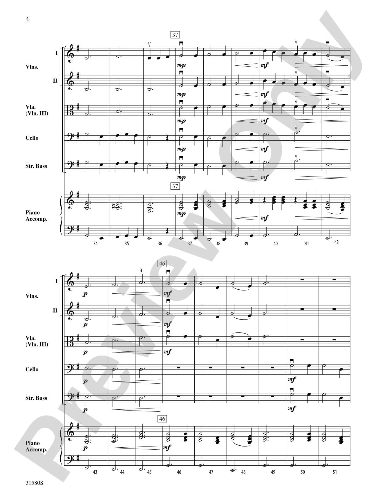 The Kings of Christmas: String Orchestra Conductor Score & Parts
