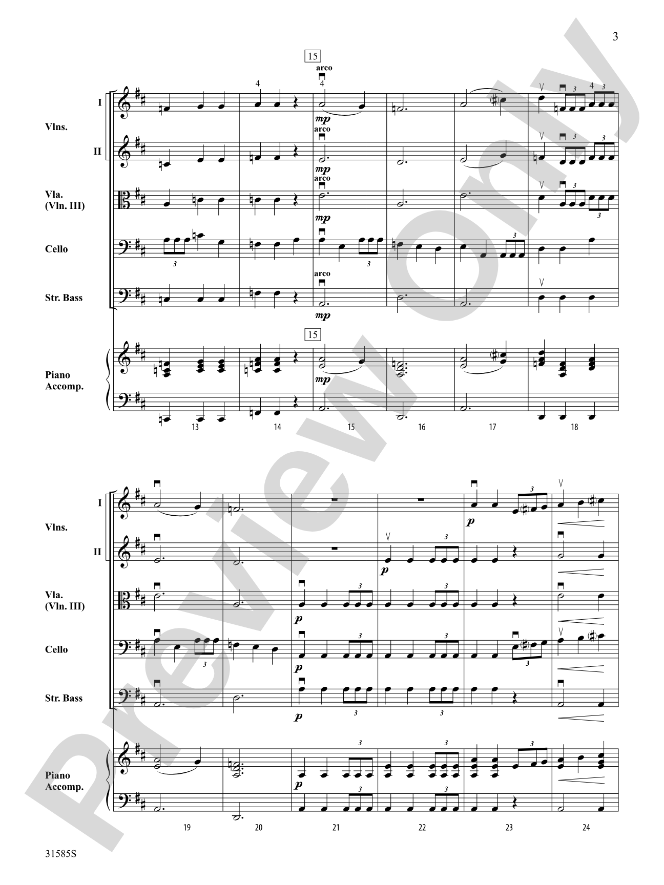 Cello Squadron: String Orchestra Conductor Score & Parts