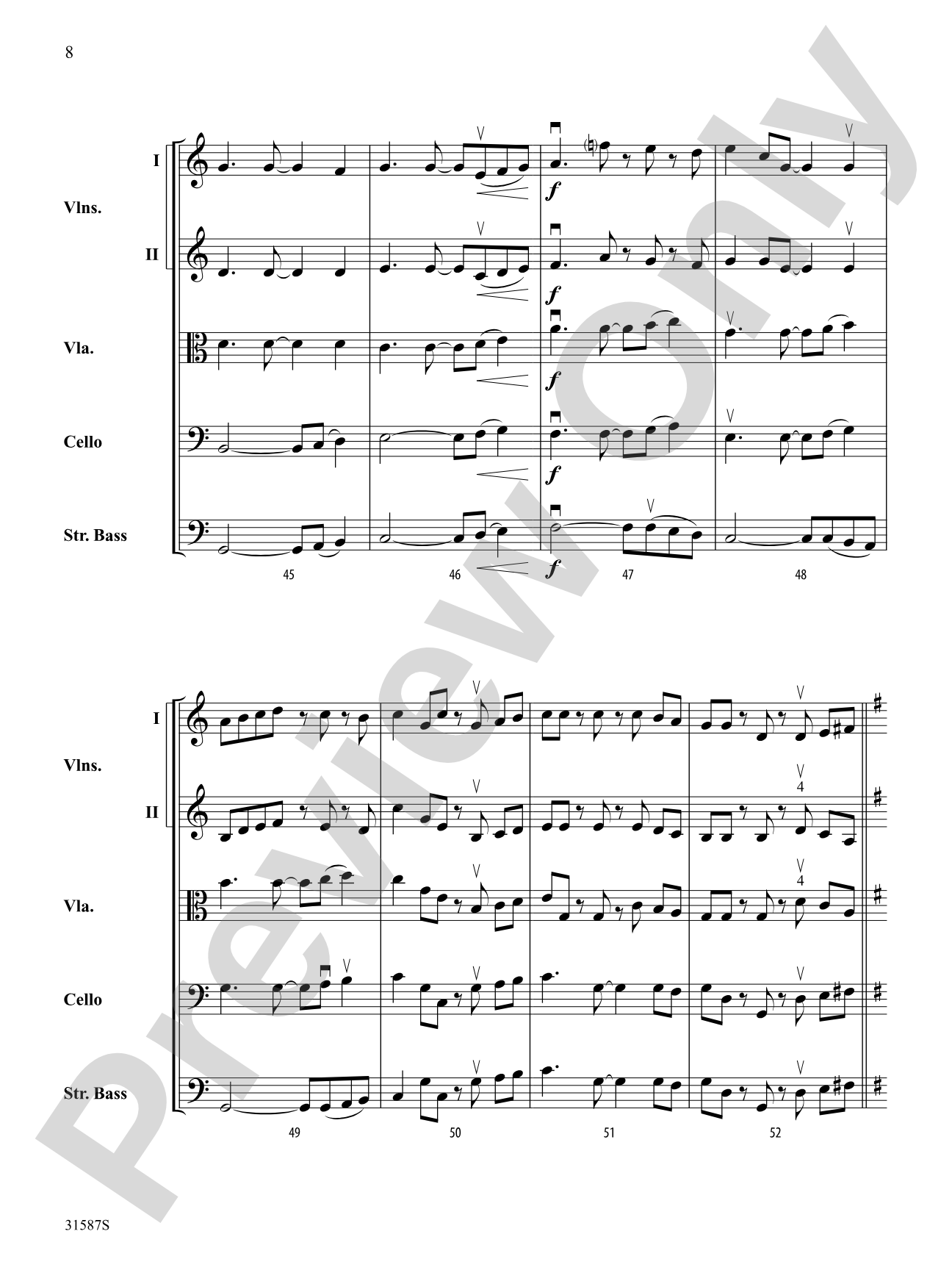 Día de Alegría (Day of Joy): String Orchestra Conductor Score & Parts