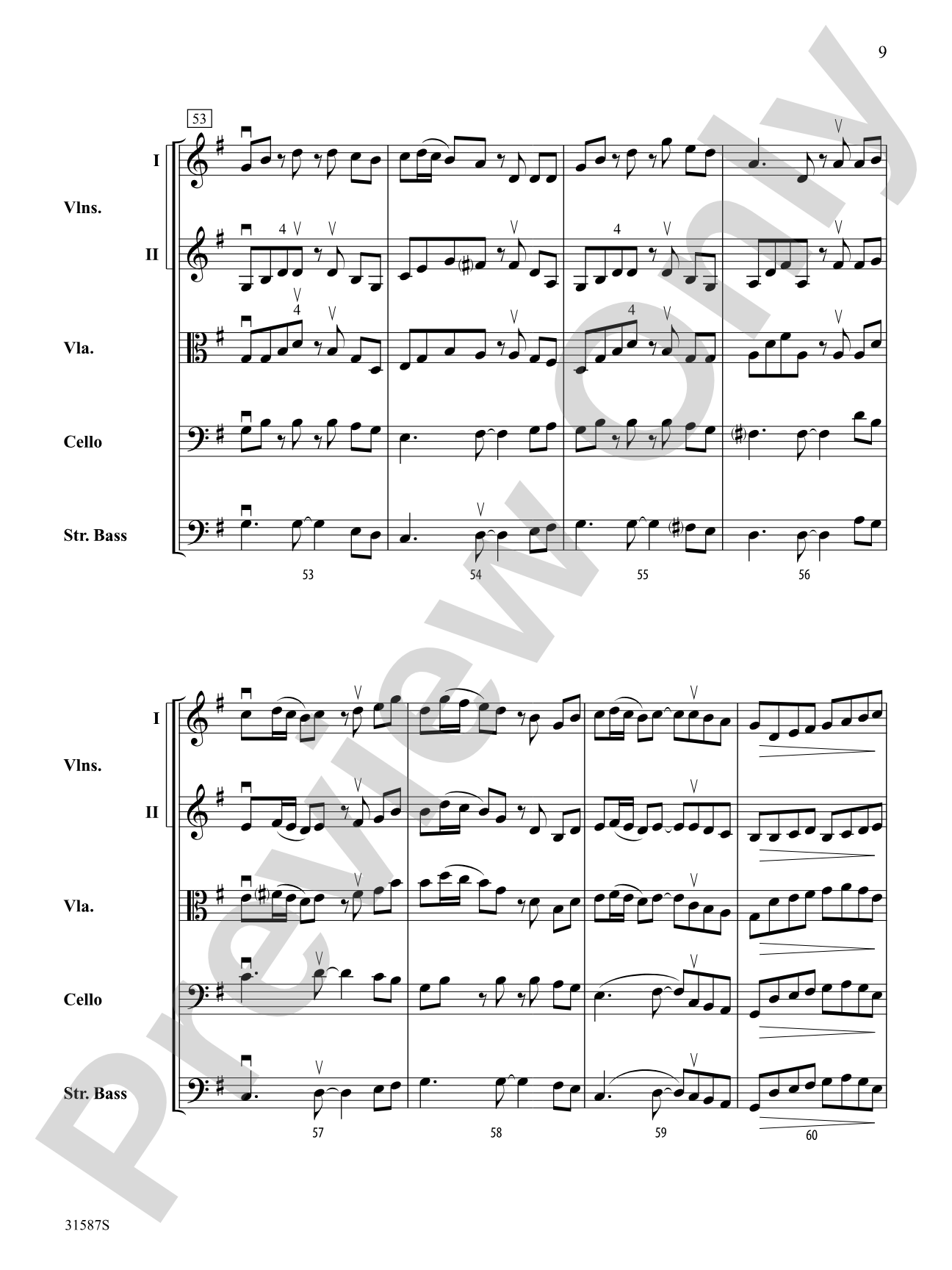 Día de Alegría (Day of Joy): String Orchestra Conductor Score & Parts