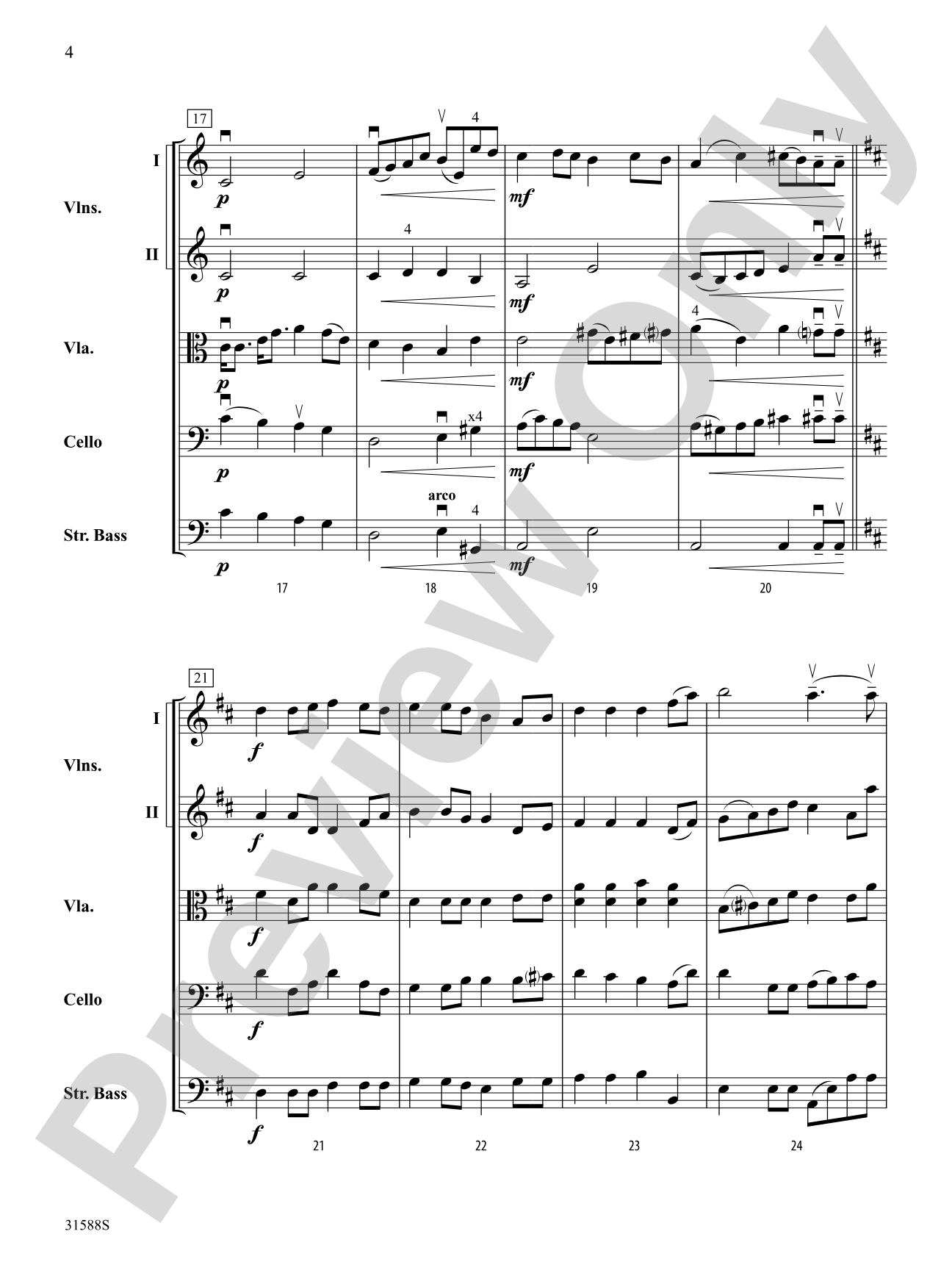 Loch Lomond: String Orchestra Conductor Score & Parts
