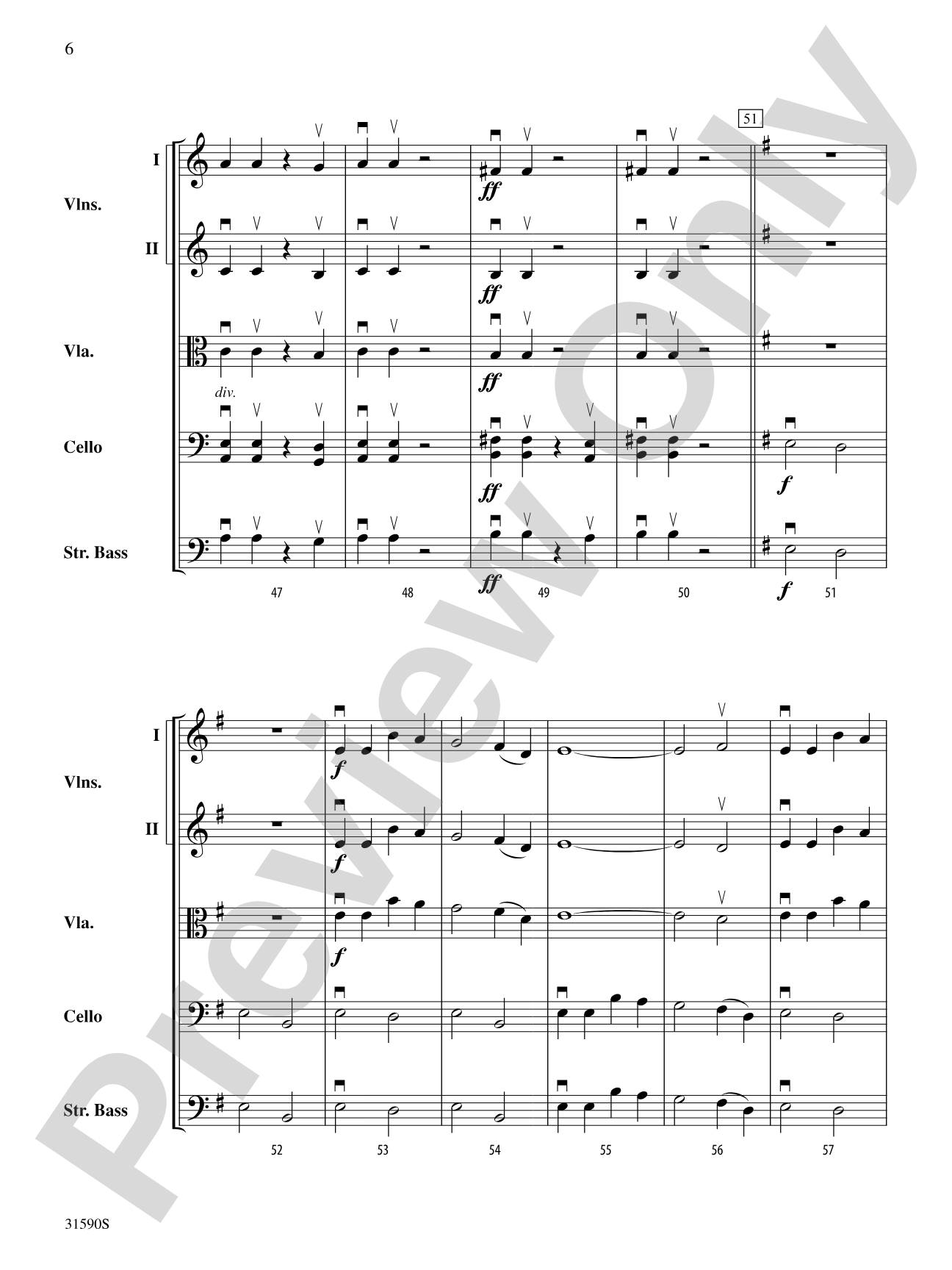 Viking Ships of Old: String Orchestra Conductor Score & Parts