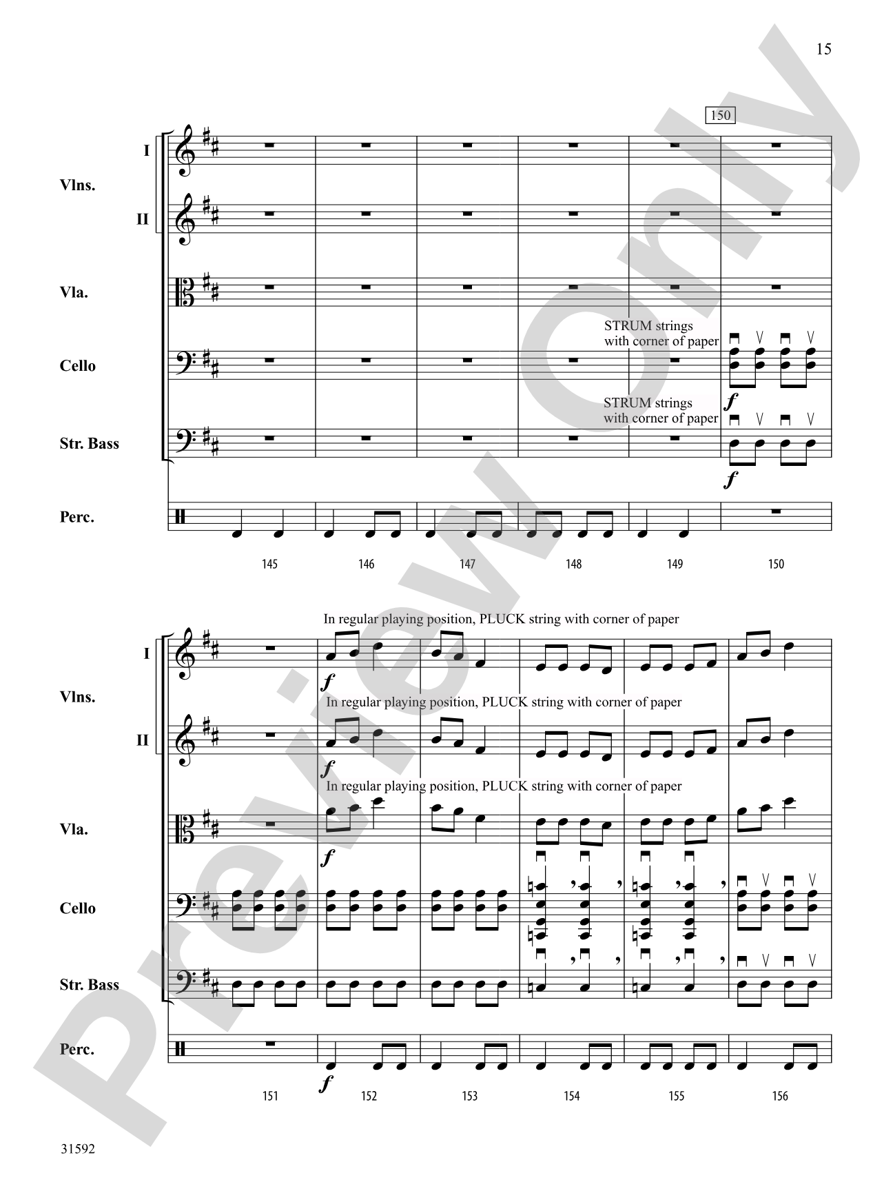 Ear-igami: String Orchestra Conductor Score & Parts
