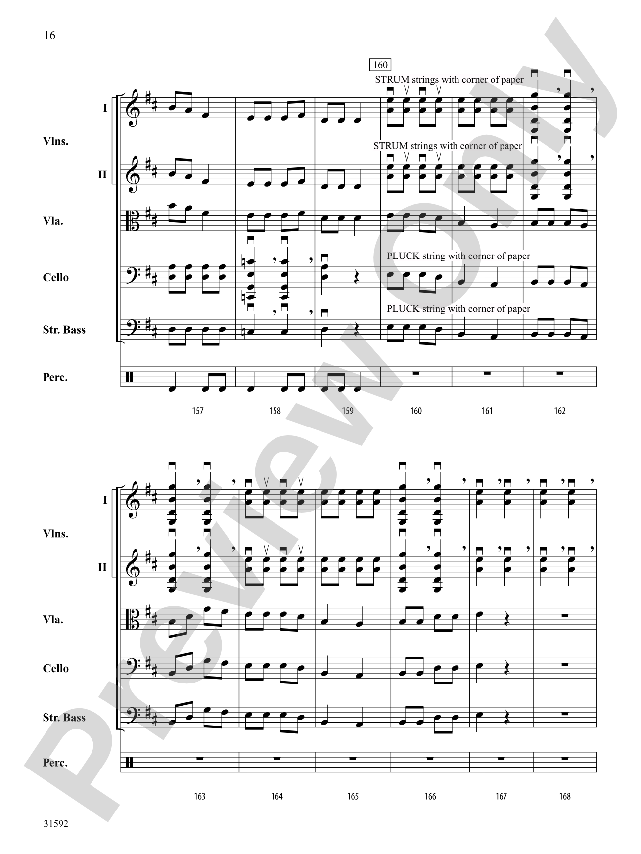 Ear-igami: String Orchestra Conductor Score & Parts