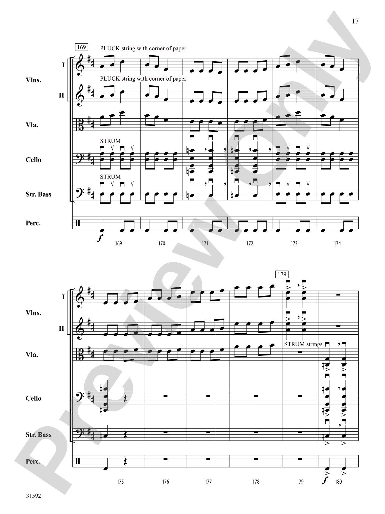 Ear-igami: String Orchestra Conductor Score & Parts