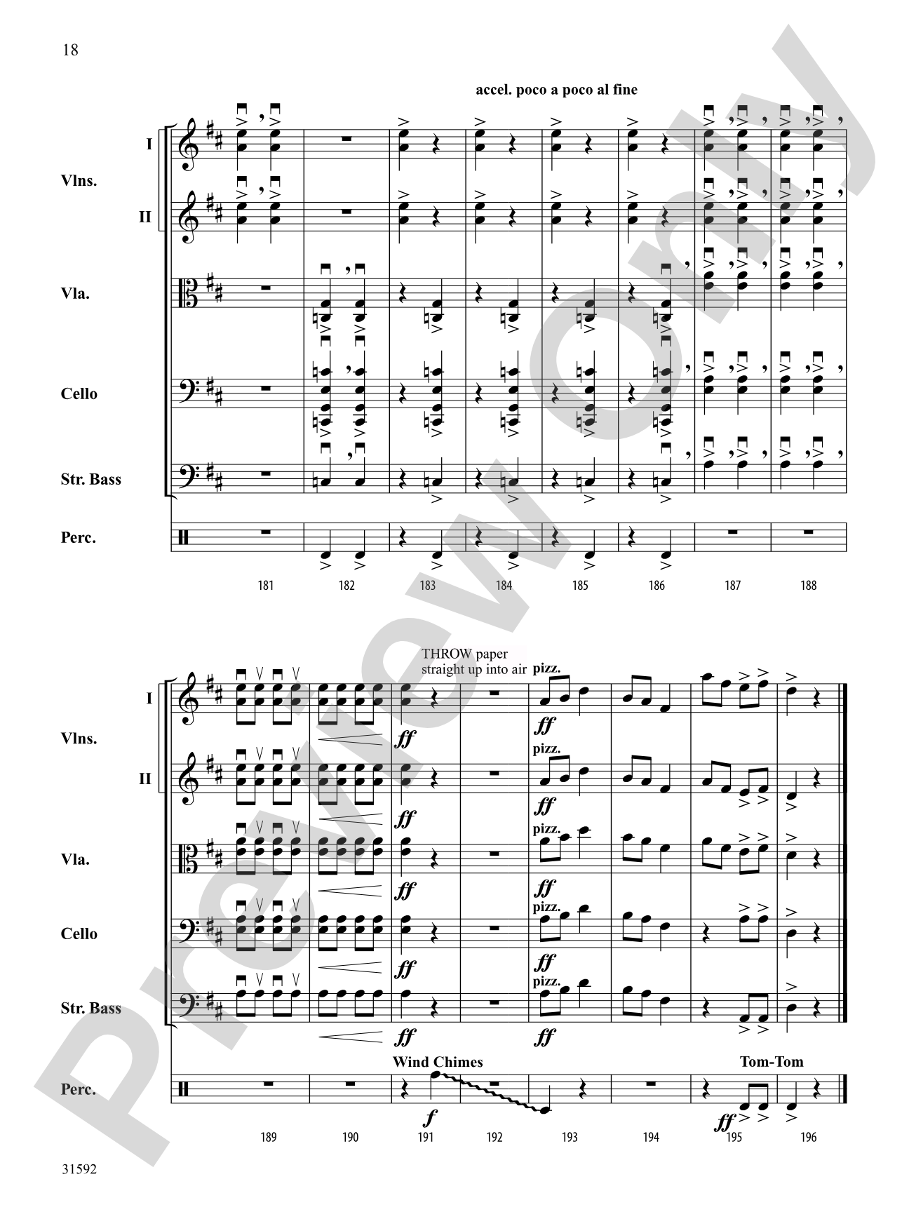 Ear-igami: String Orchestra Conductor Score & Parts