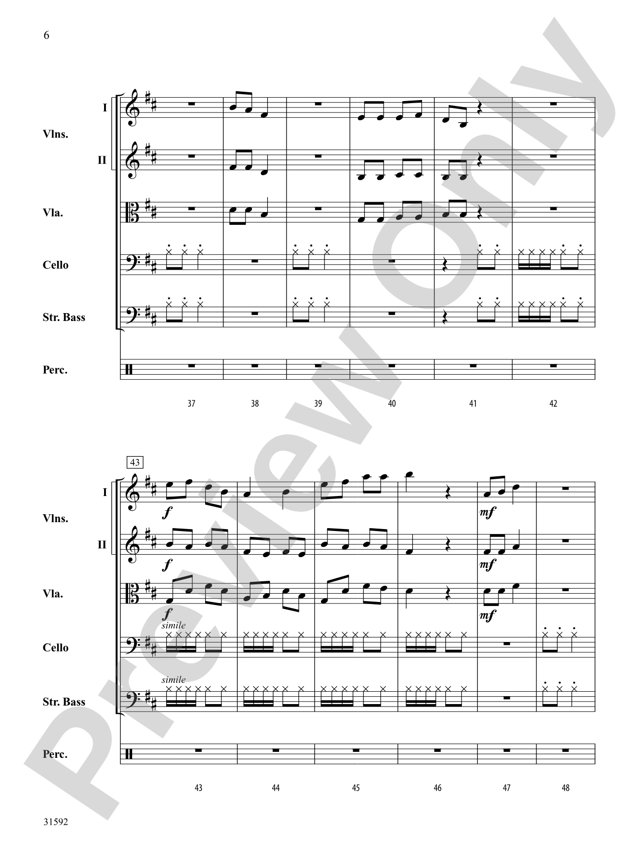 Ear-igami: String Orchestra Conductor Score & Parts