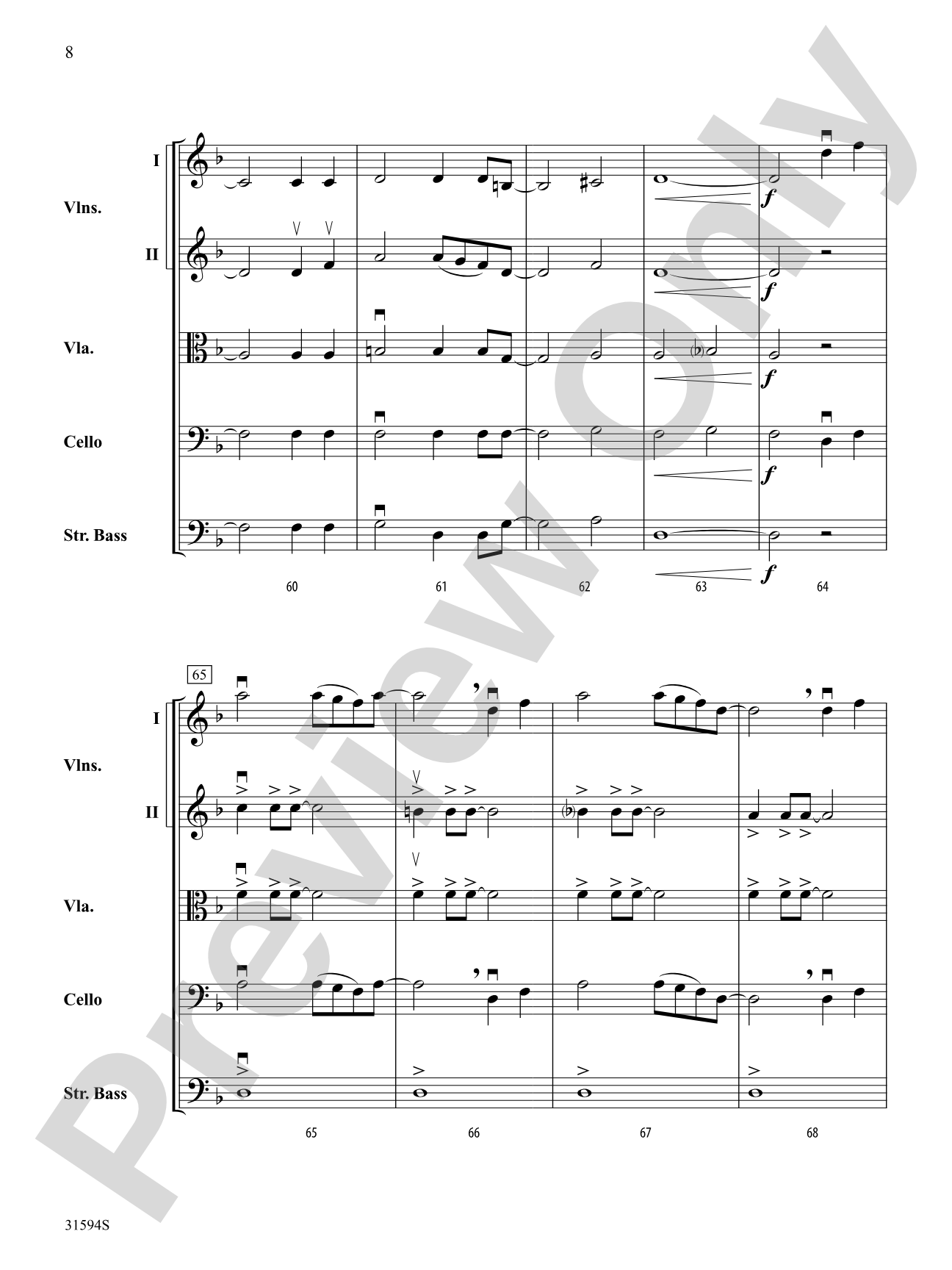 Hold On (Keep Your Hand on the Plow): String Orchestra Conductor Score & Parts