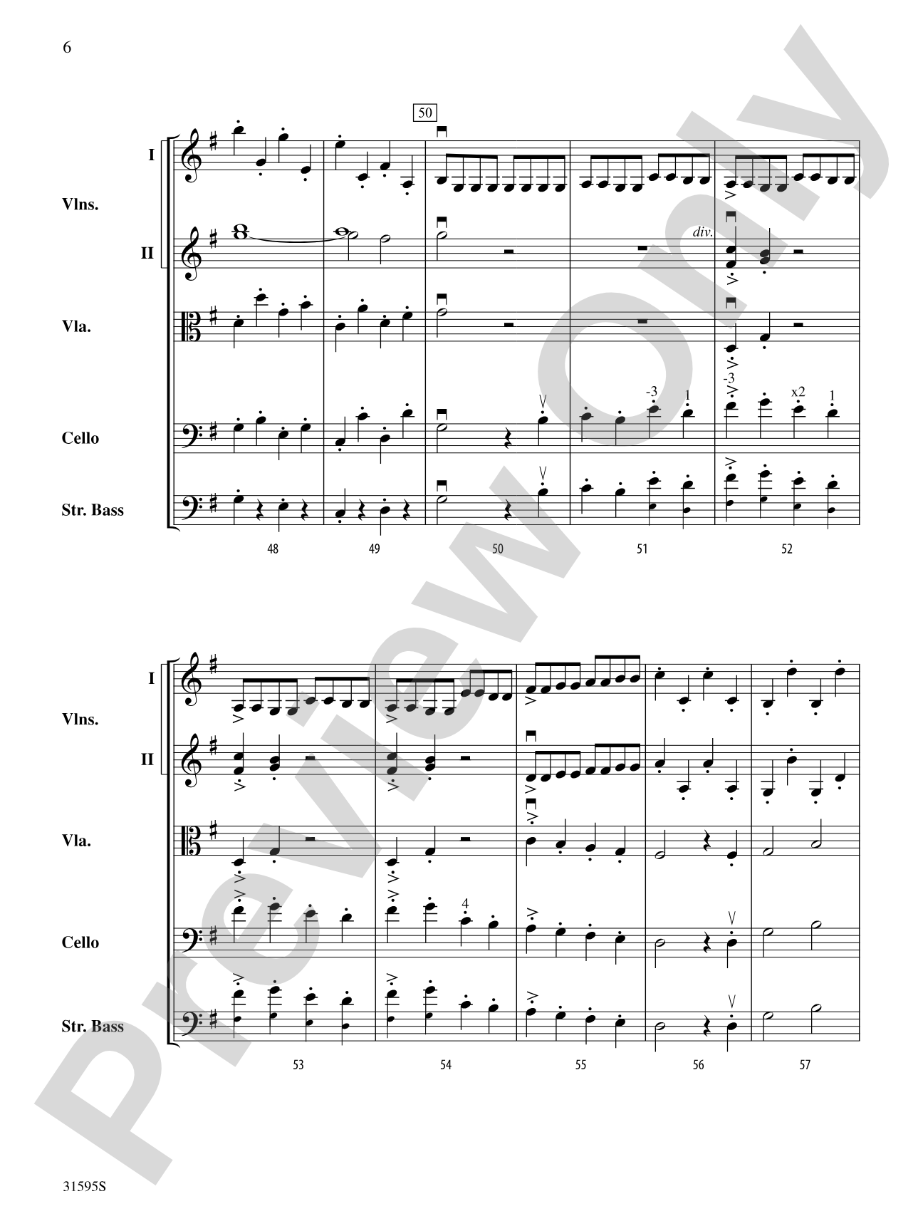 Symphony No. 44 "Trauer" (4th Movement): String Orchestra Conductor Score & Parts