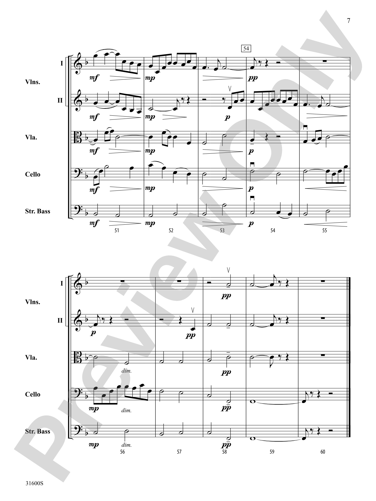 A Hero's Welcome: String Orchestra Conductor Score & Parts