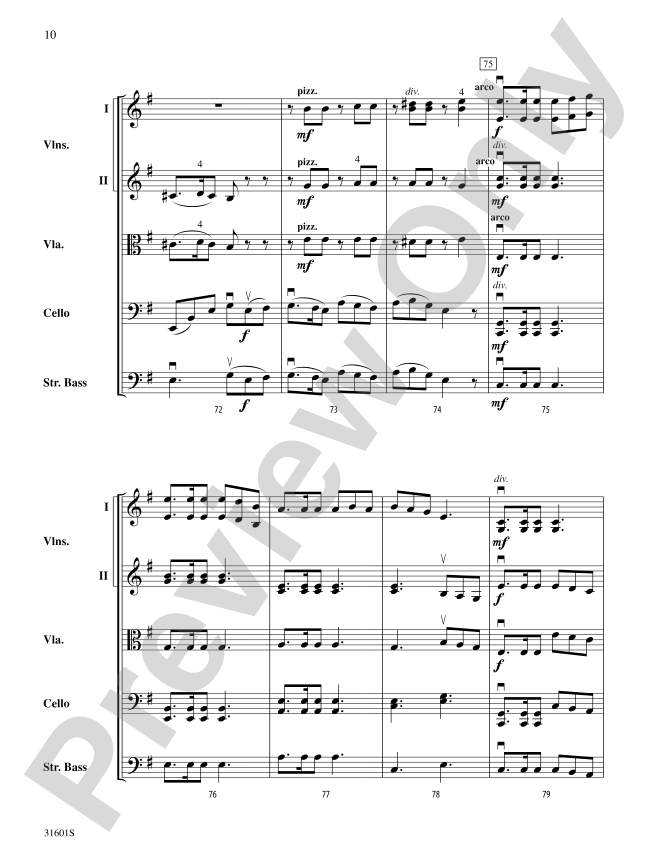 Shores of Ireland: String Orchestra Conductor Score & Parts