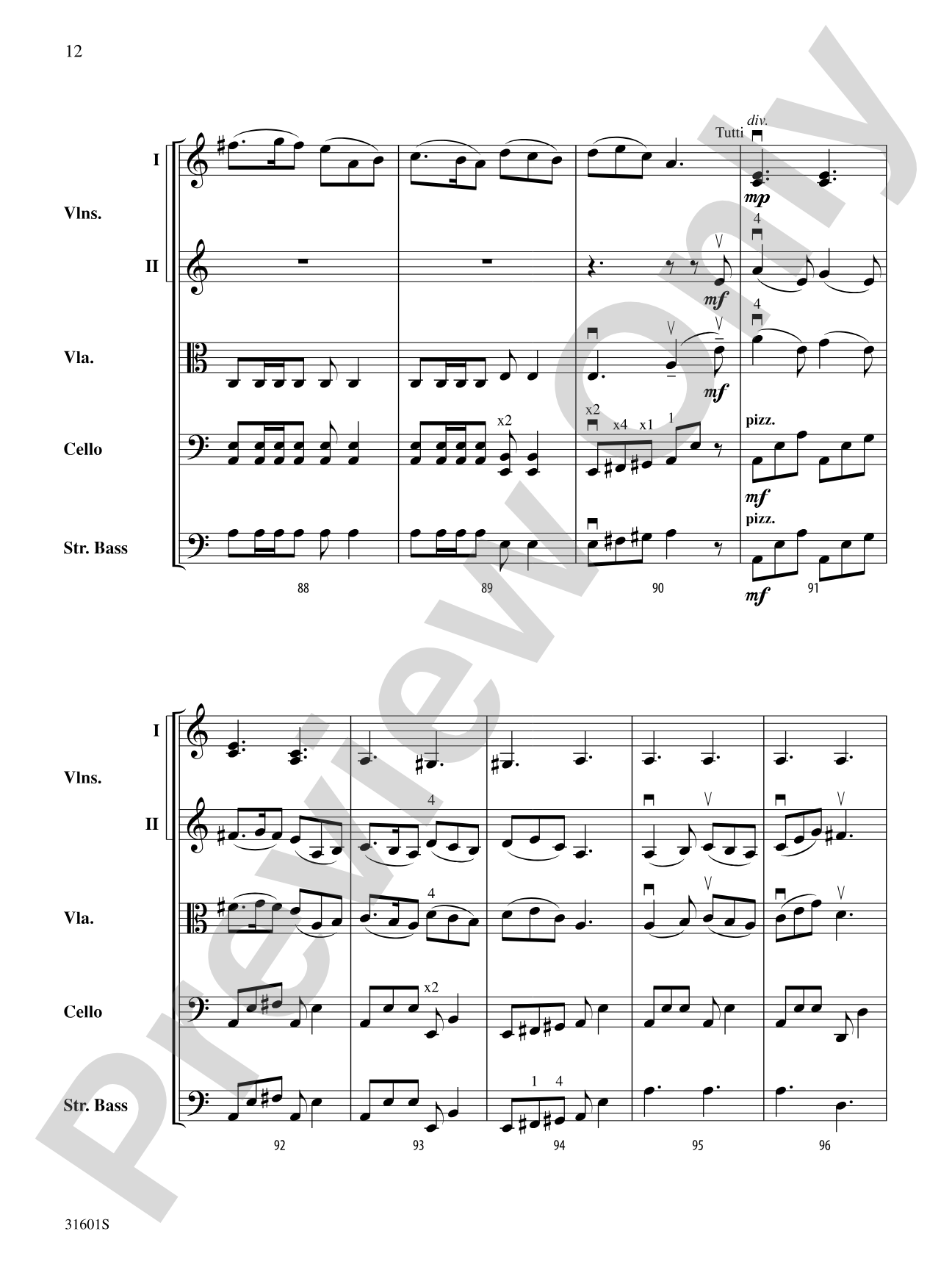 Shores of Ireland: String Orchestra Conductor Score & Parts