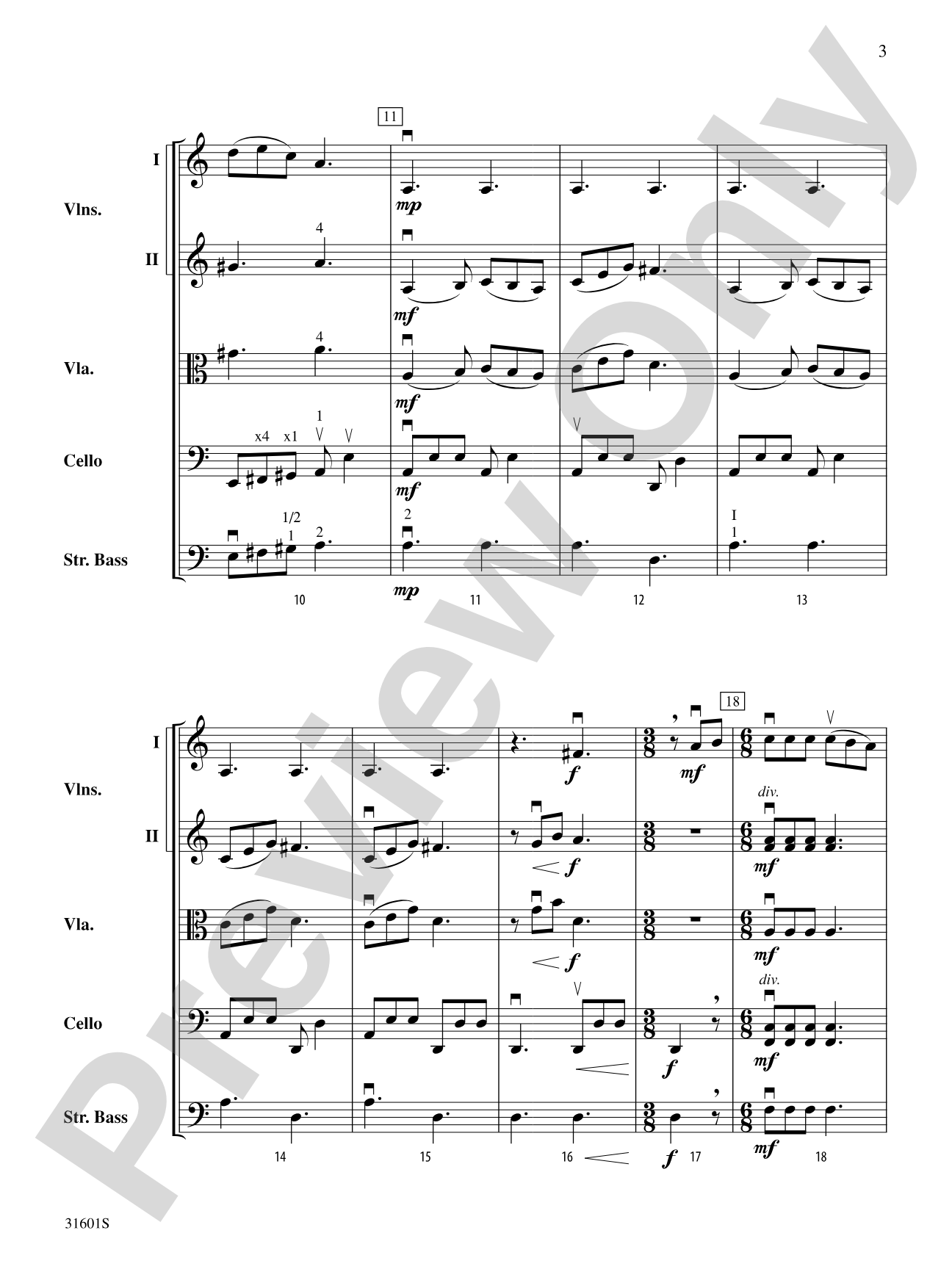 Shores of Ireland: String Orchestra Conductor Score & Parts
