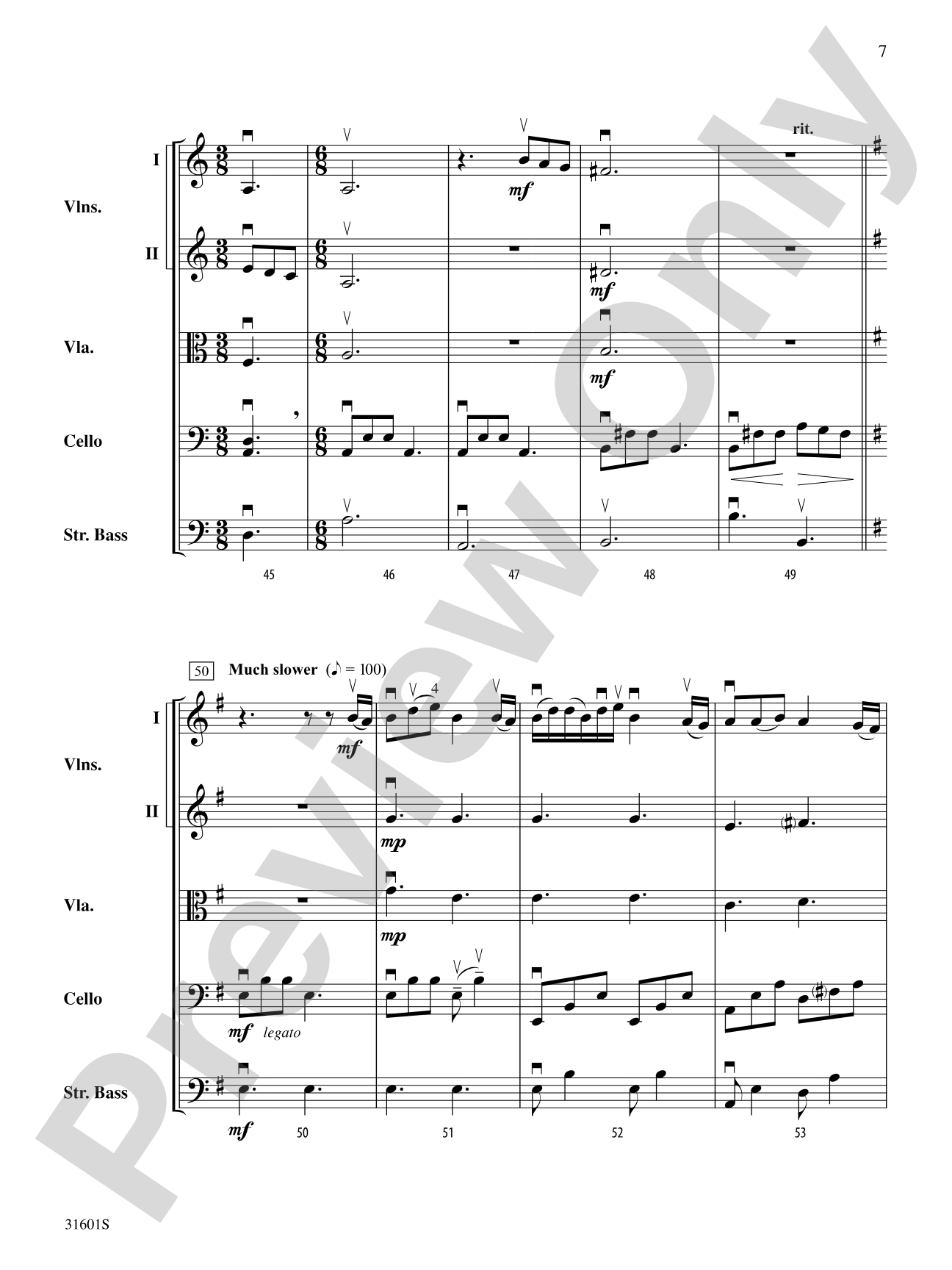 Shores of Ireland: String Orchestra Conductor Score & Parts