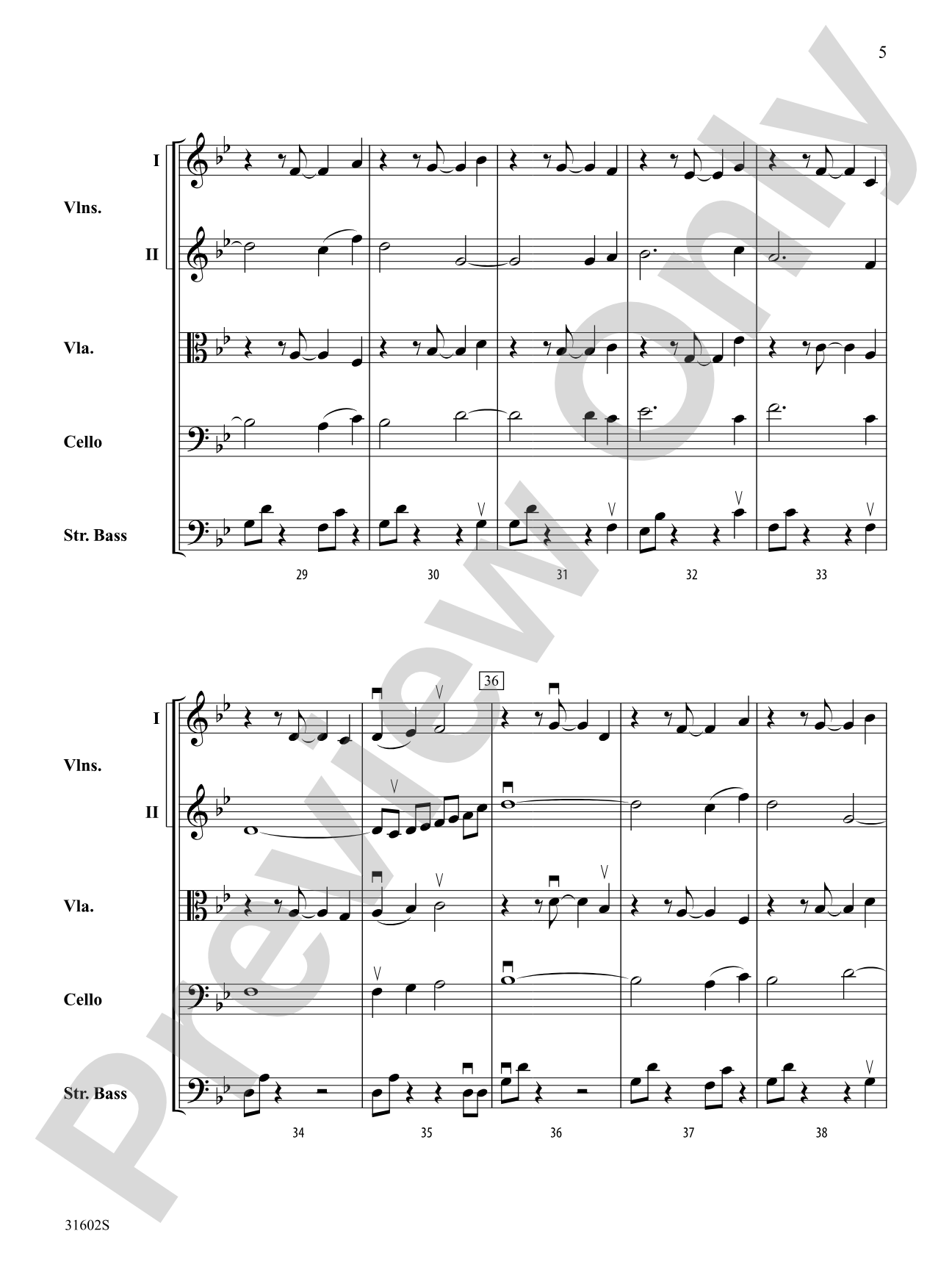 Mercurius: String Orchestra Conductor Score & Parts