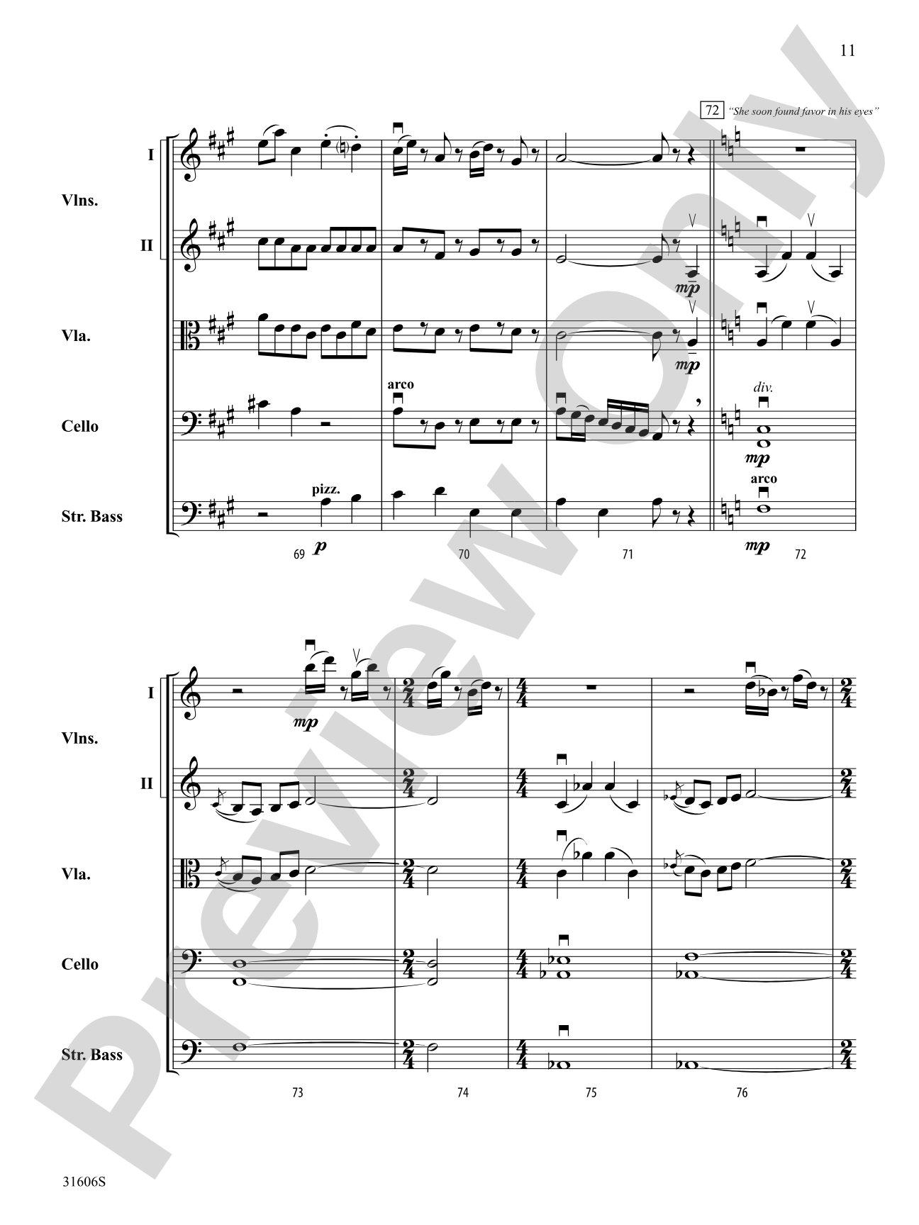 Legend of Sleepy Hollow: String Orchestra Conductor Score & Parts