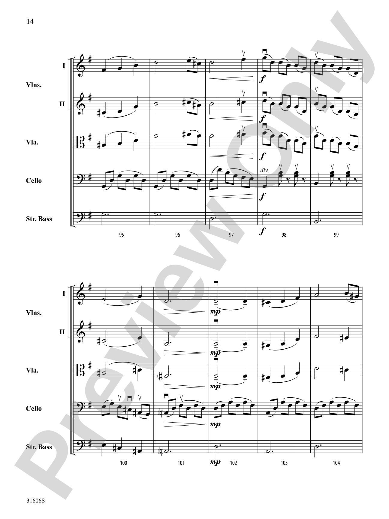 Legend of Sleepy Hollow: String Orchestra Conductor Score & Parts