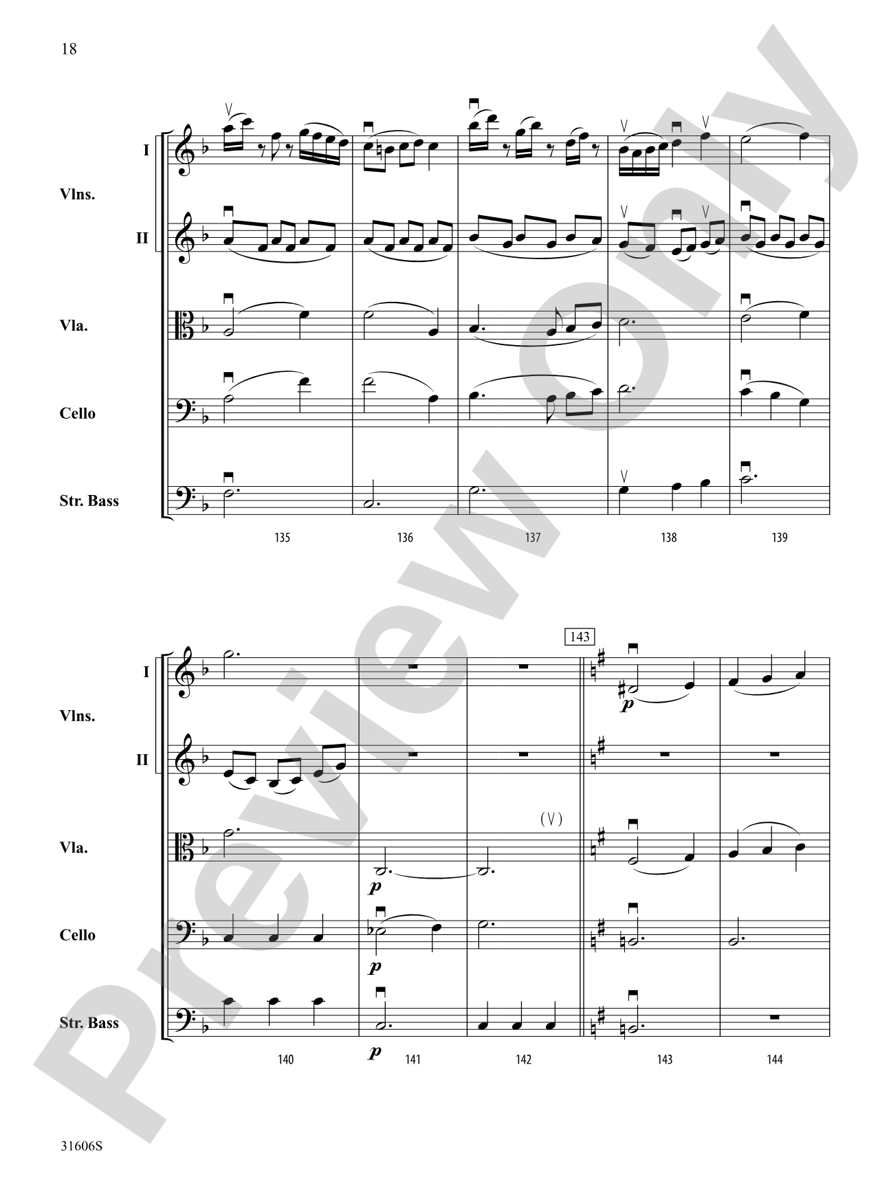 Legend of Sleepy Hollow: String Orchestra Conductor Score & Parts