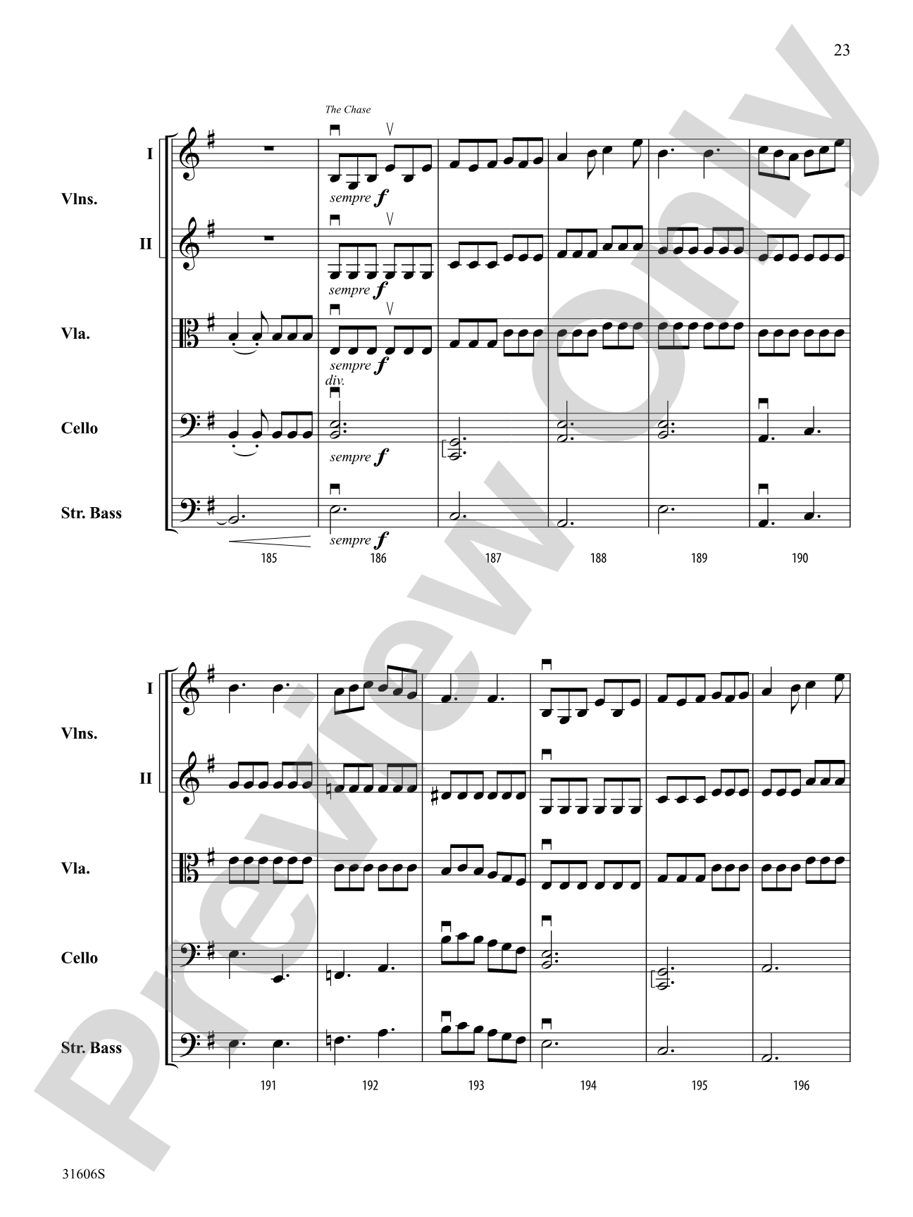 Legend of Sleepy Hollow: String Orchestra Conductor Score & Parts