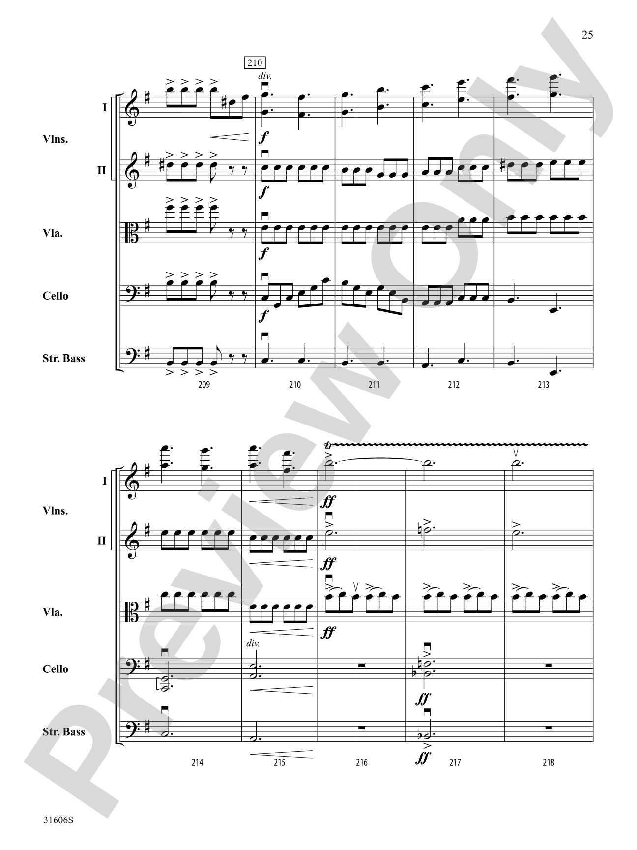 Legend of Sleepy Hollow: String Orchestra Conductor Score & Parts