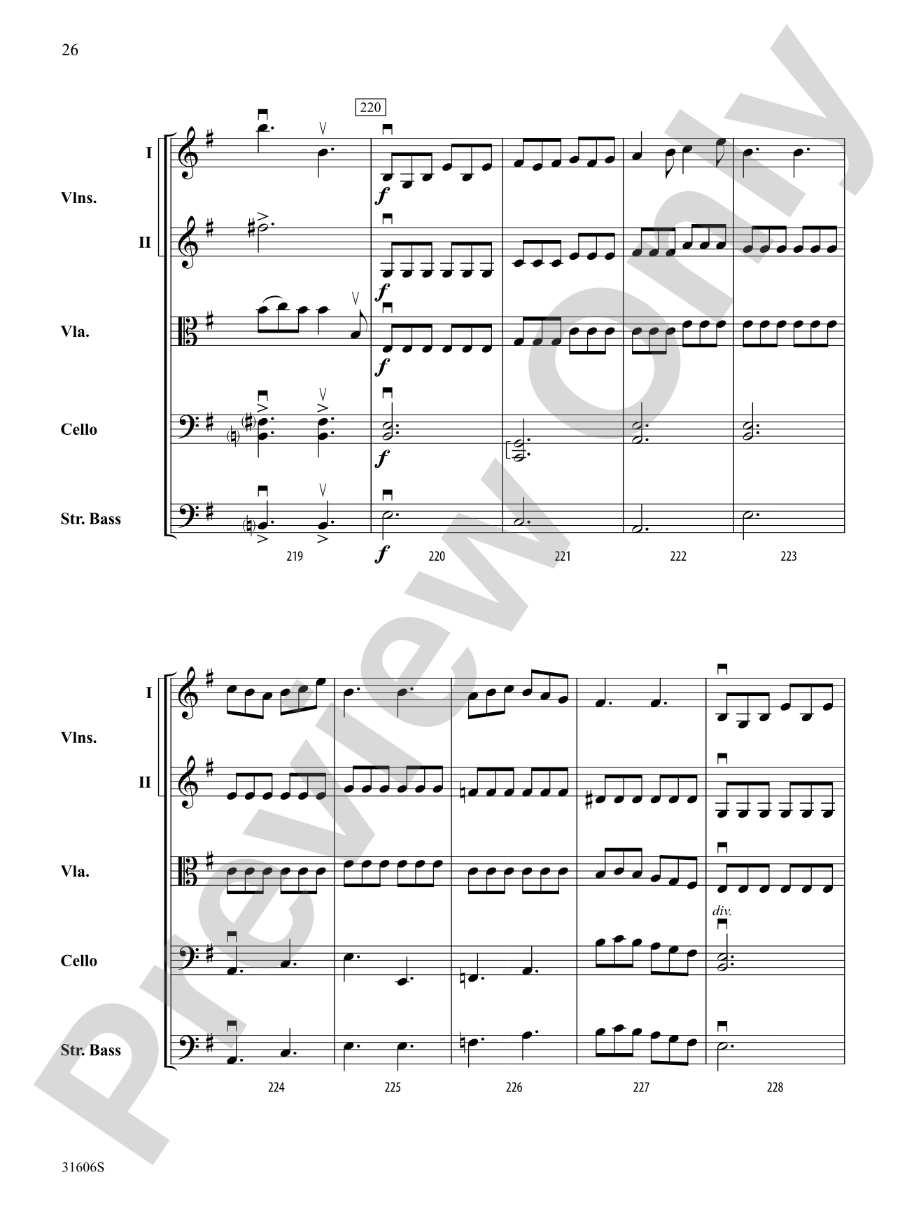 Legend of Sleepy Hollow: String Orchestra Conductor Score & Parts