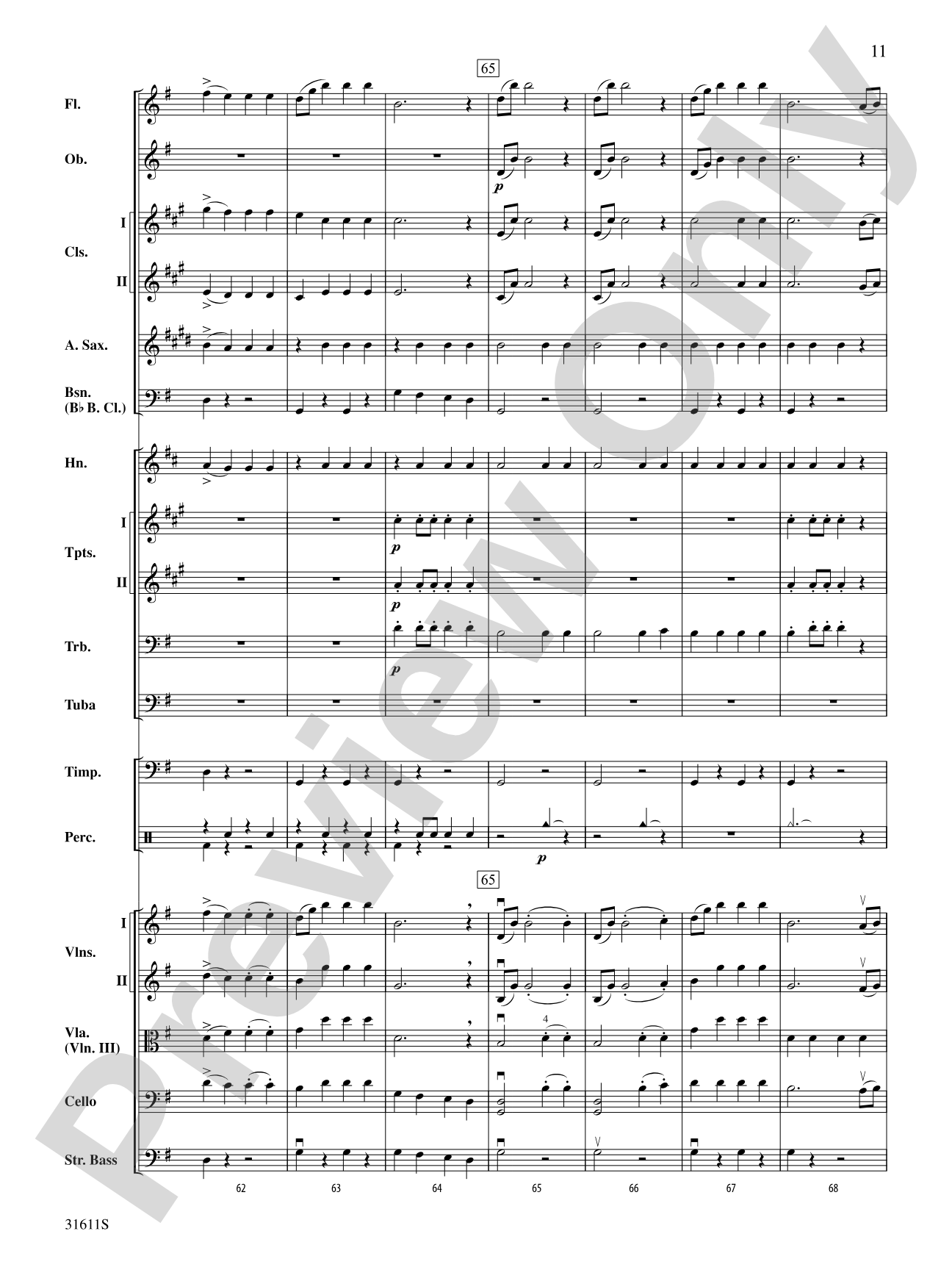 Radetzky March: Full Orchestra Conductor Score & Parts