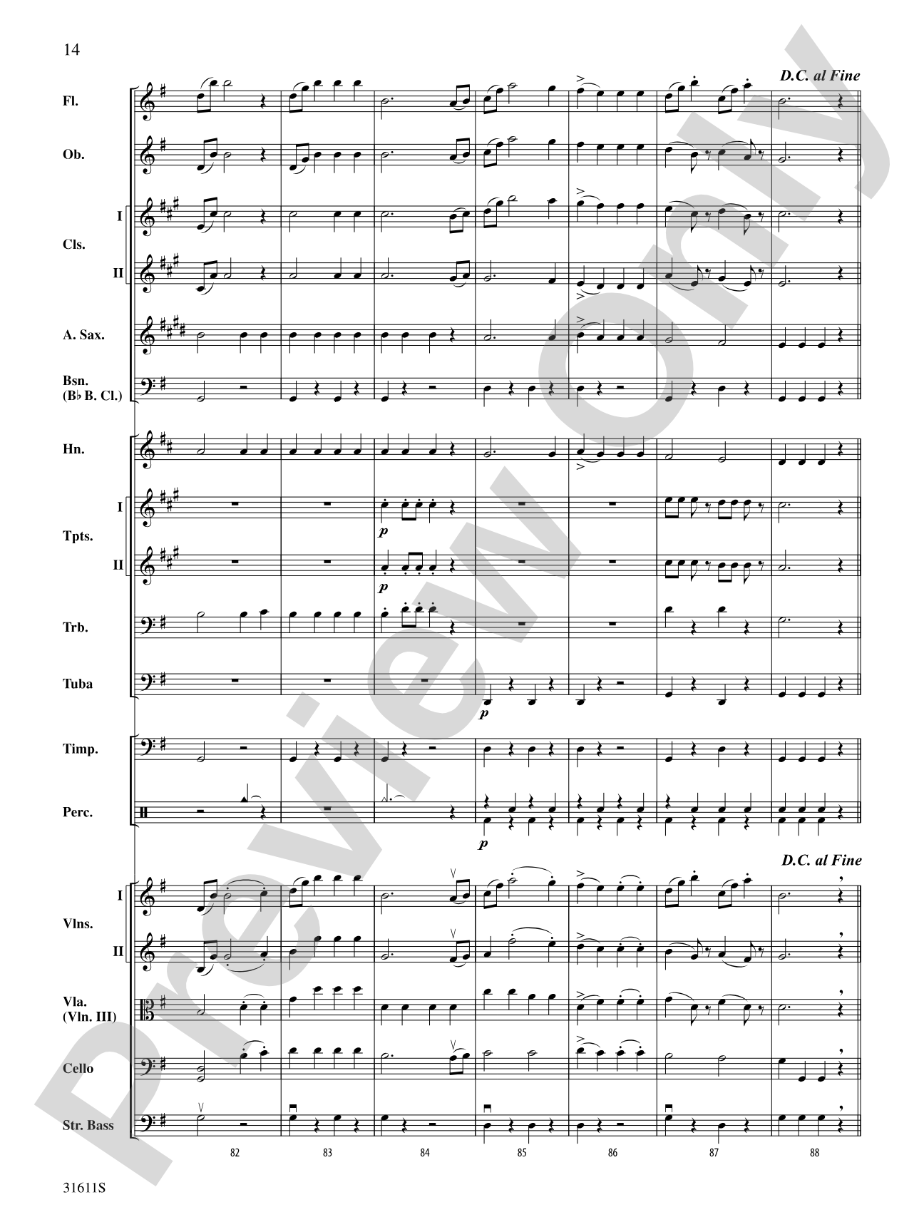 Radetzky March: Full Orchestra Conductor Score & Parts