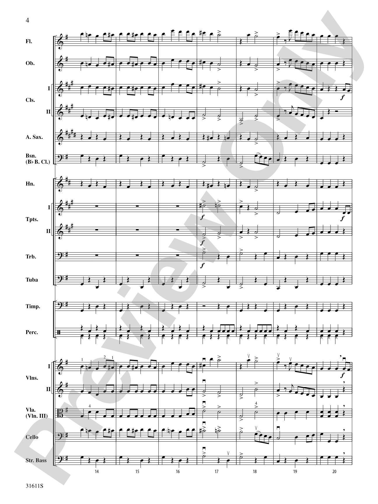 Radetzky March: Full Orchestra Conductor Score & Parts