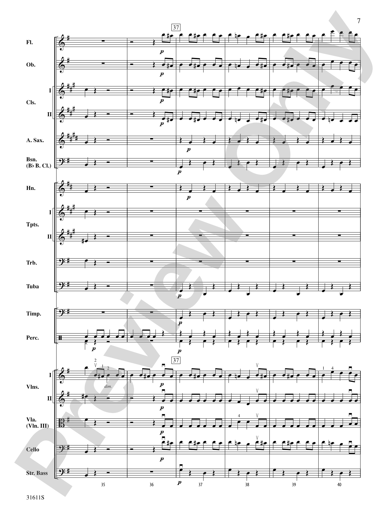 Radetzky March: Full Orchestra Conductor Score & Parts