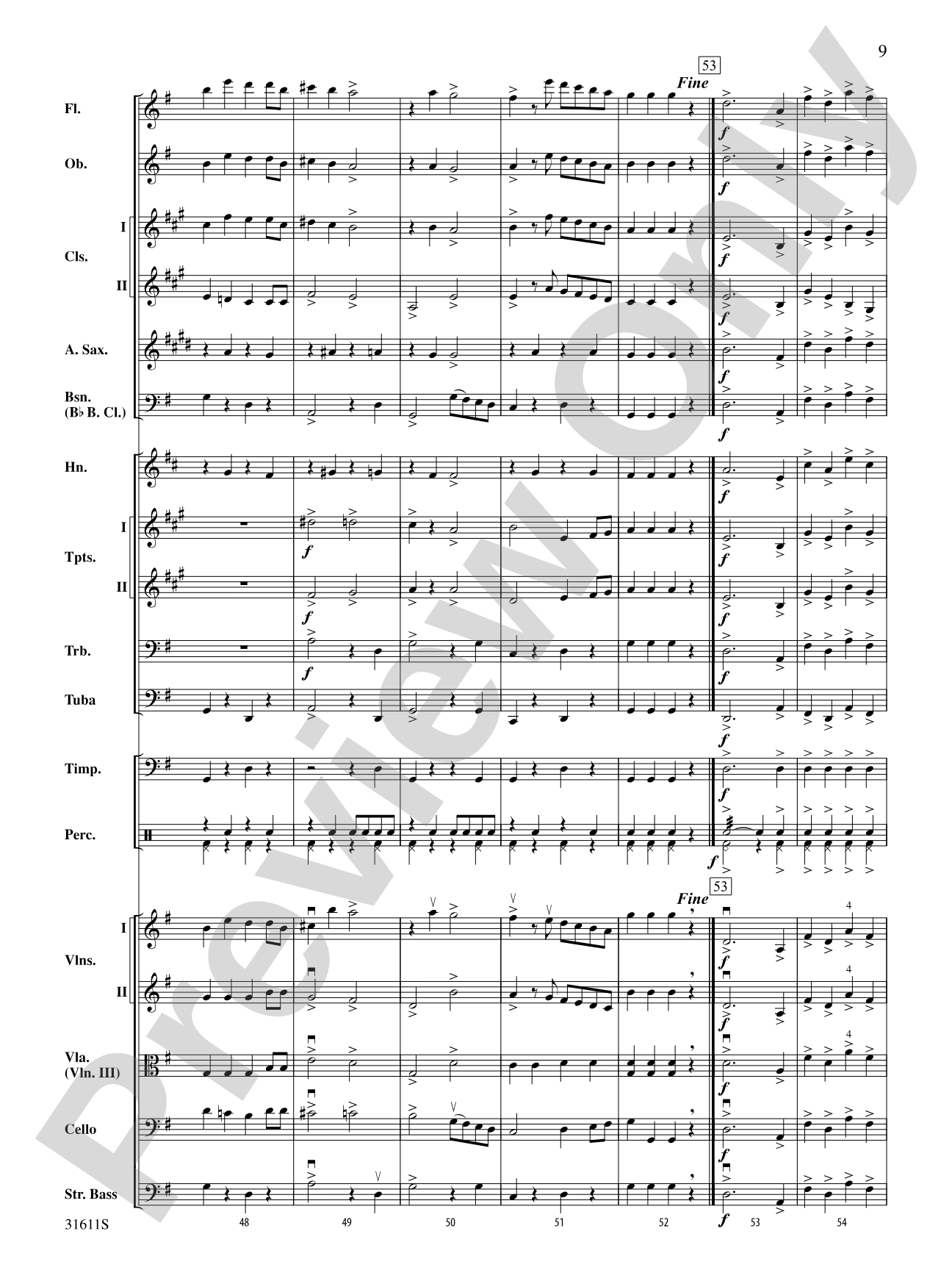 Radetzky March: Full Orchestra Conductor Score & Parts