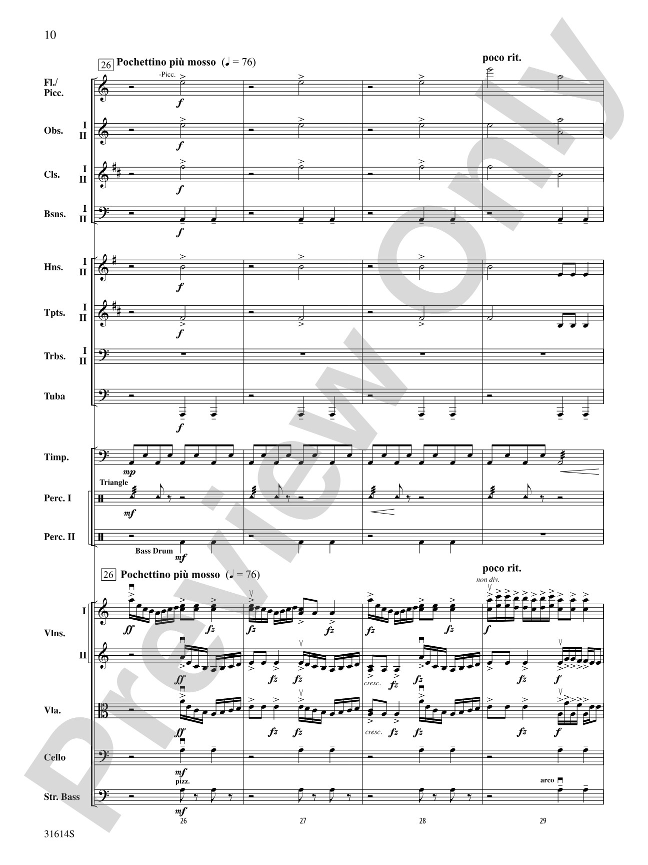 Selections from American Suite: Full Orchestra Conductor Score & Parts
