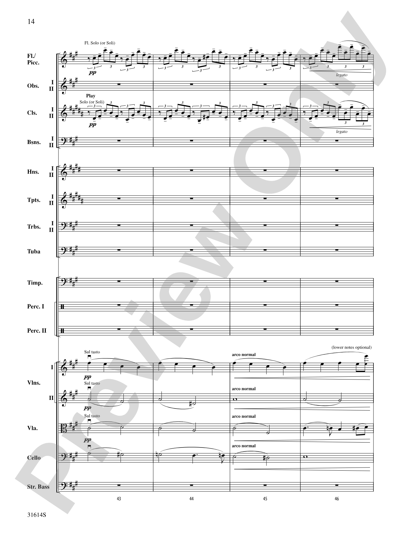 Selections from American Suite: Full Orchestra Conductor Score & Parts