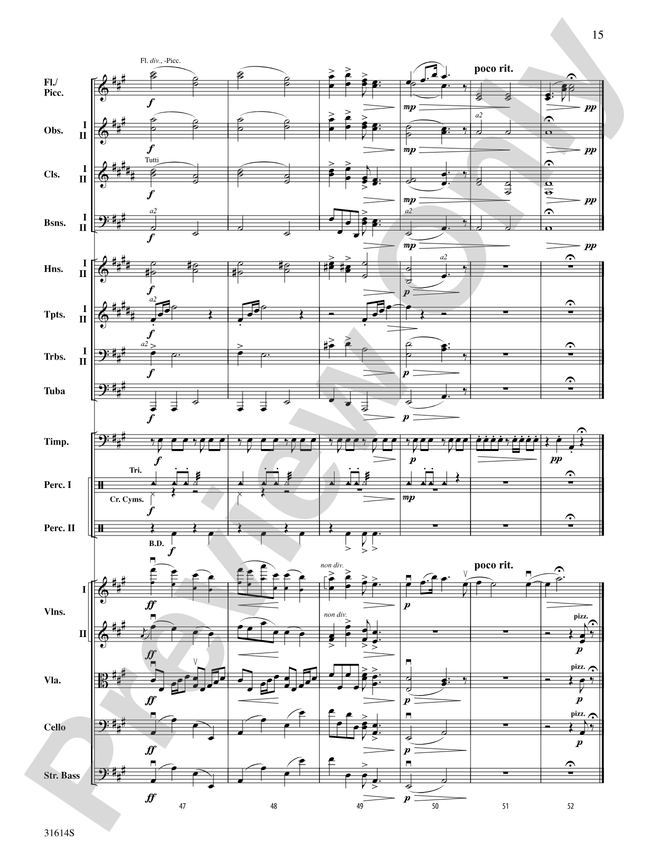 Selections from American Suite: Full Orchestra Conductor Score & Parts