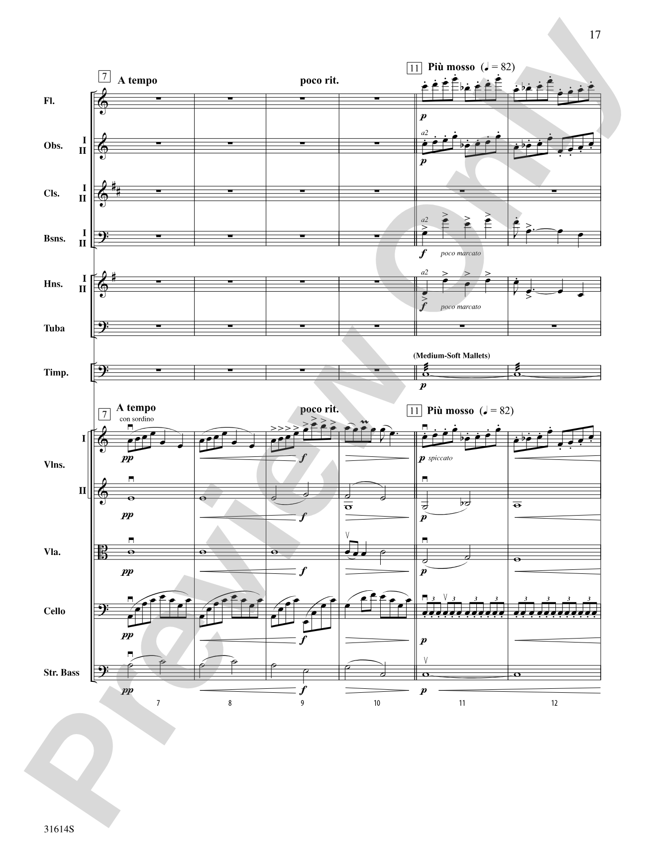 Selections from American Suite: Full Orchestra Conductor Score & Parts