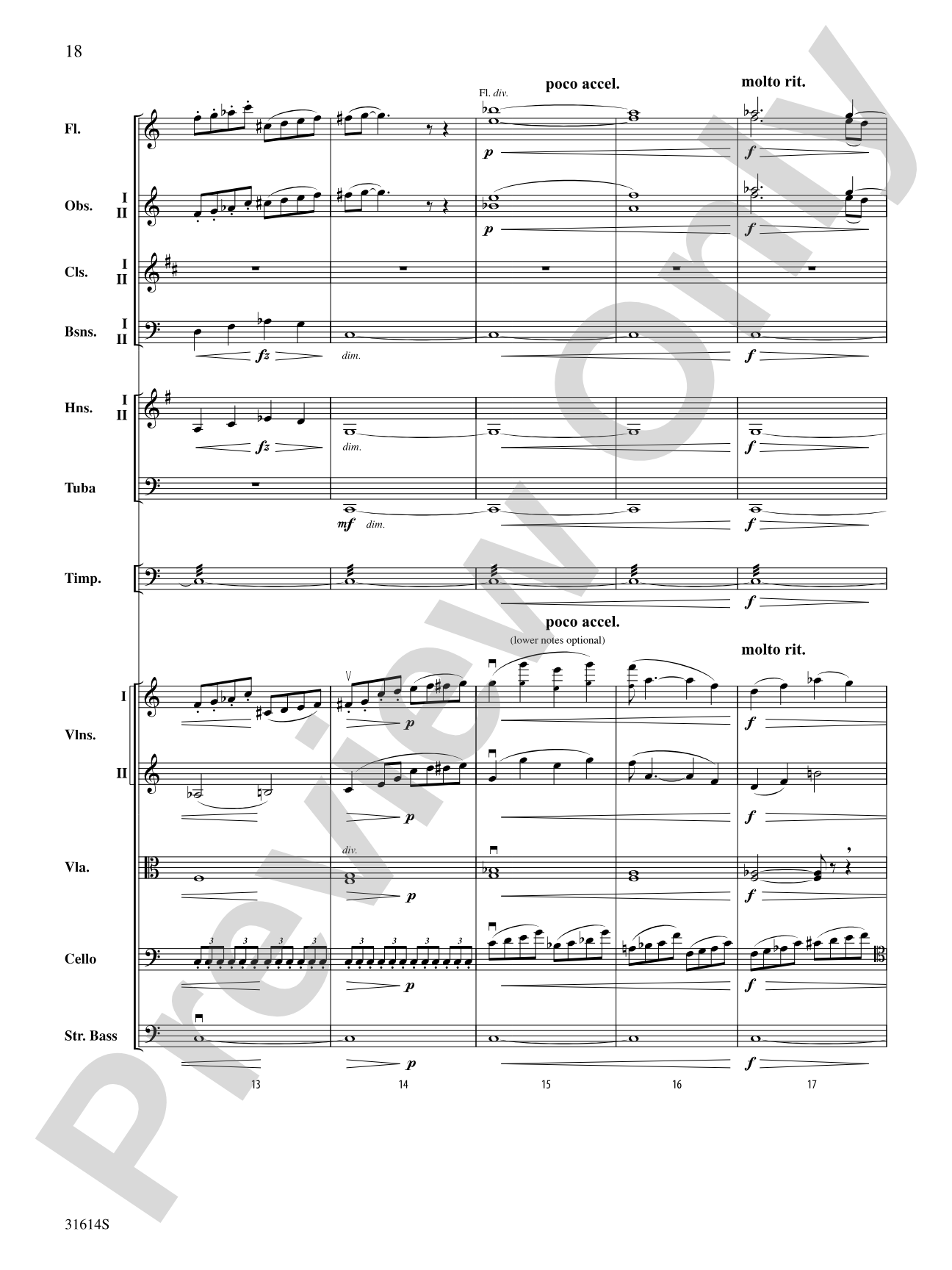 Selections from American Suite: Full Orchestra Conductor Score & Parts