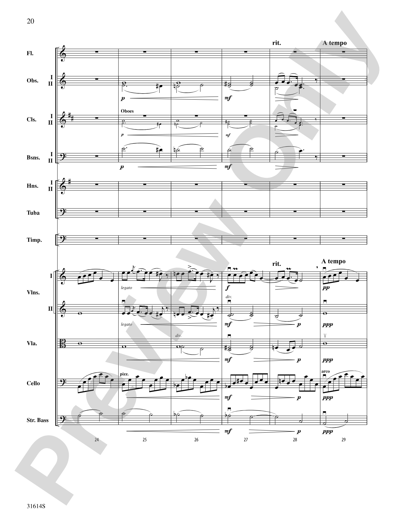 Selections from American Suite: Full Orchestra Conductor Score & Parts