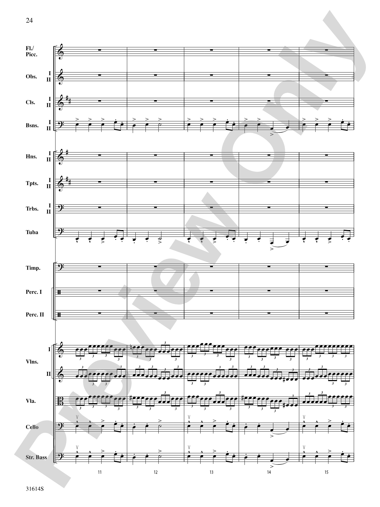 Selections from American Suite: Full Orchestra Conductor Score & Parts