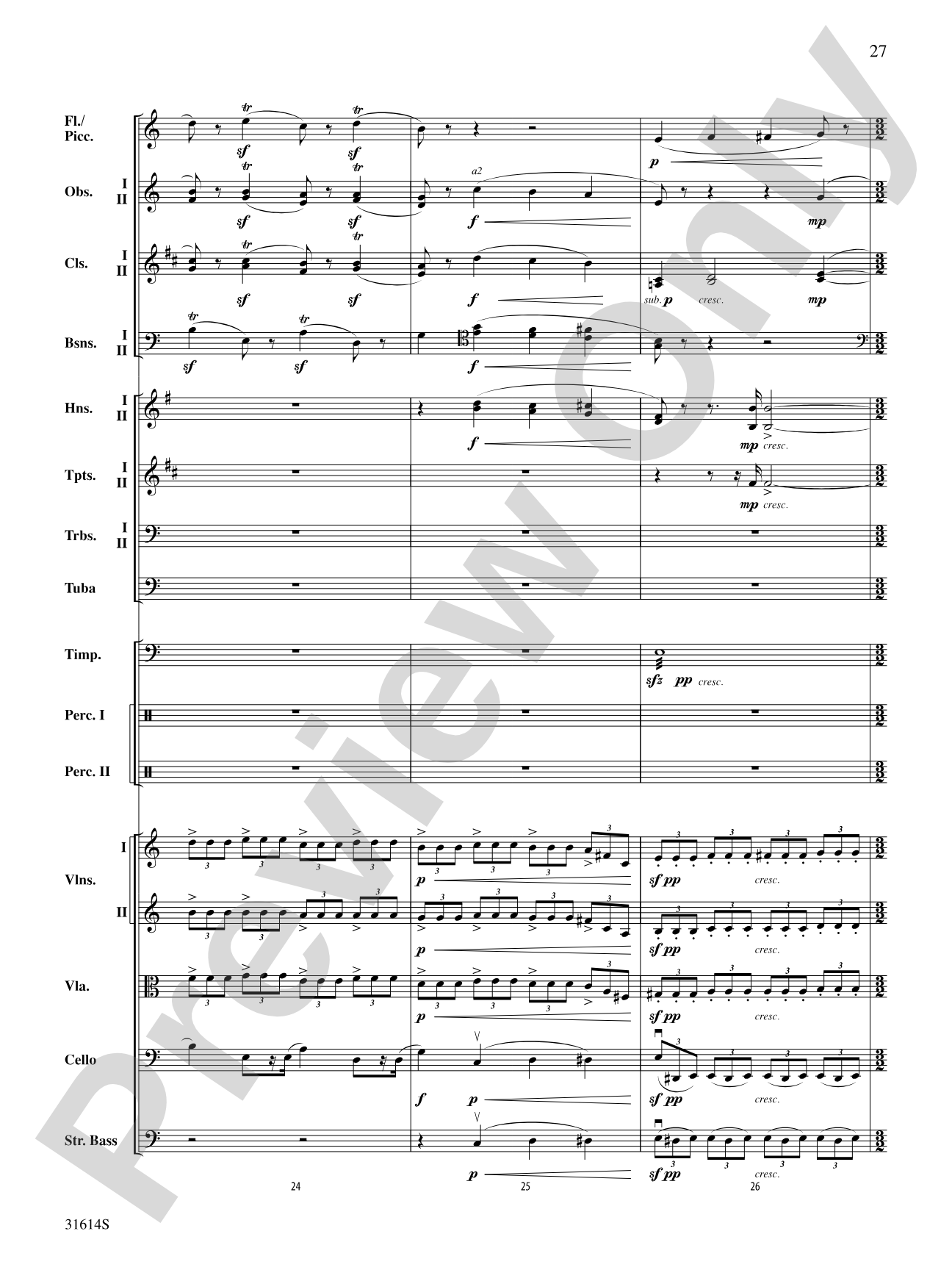 Selections from American Suite: Full Orchestra Conductor Score & Parts