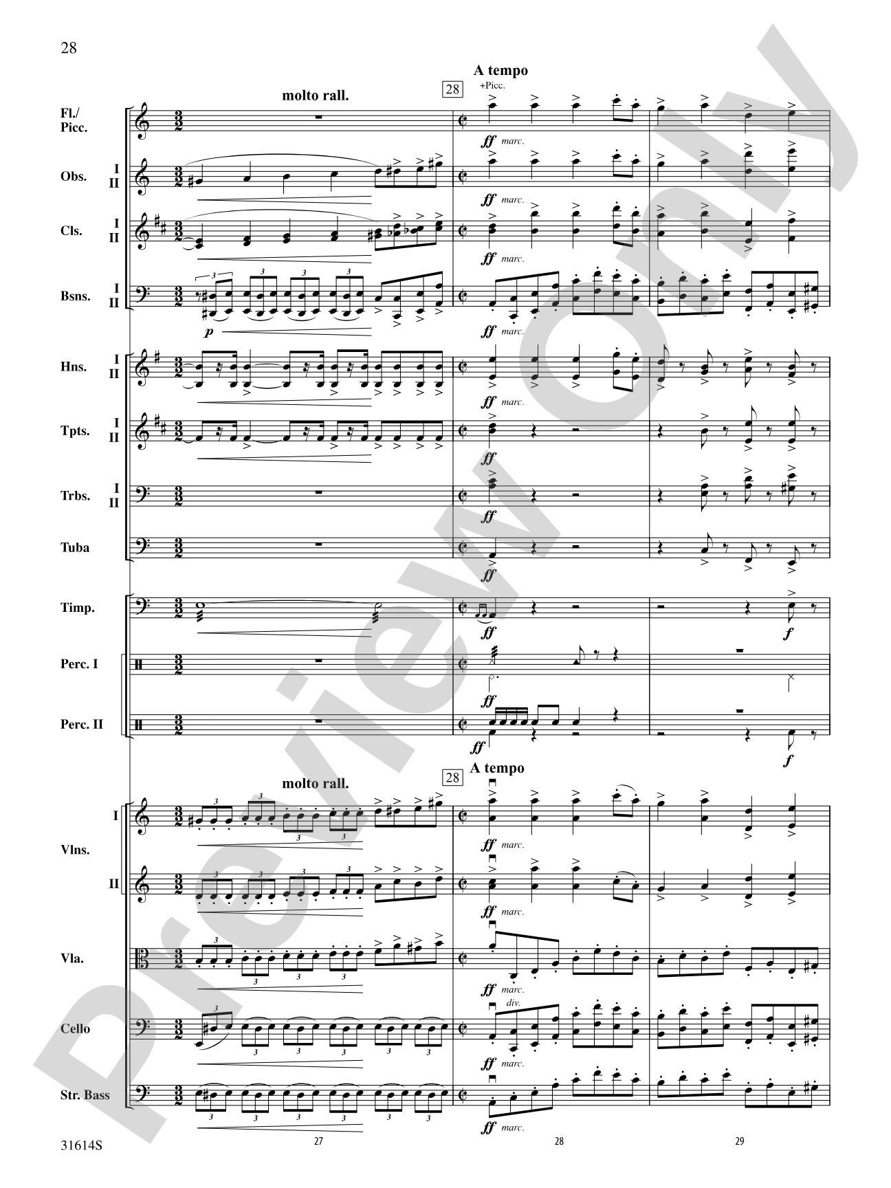 Selections from American Suite: Full Orchestra Conductor Score & Parts