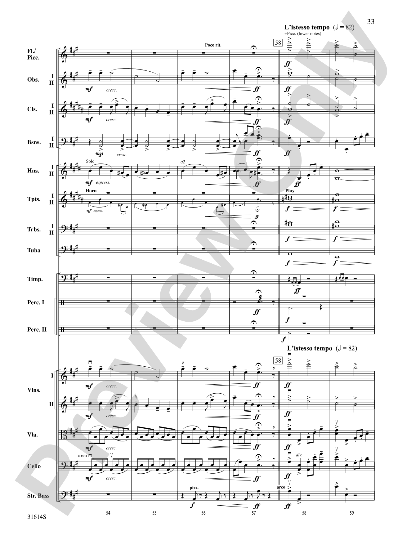 Selections from American Suite: Full Orchestra Conductor Score & Parts
