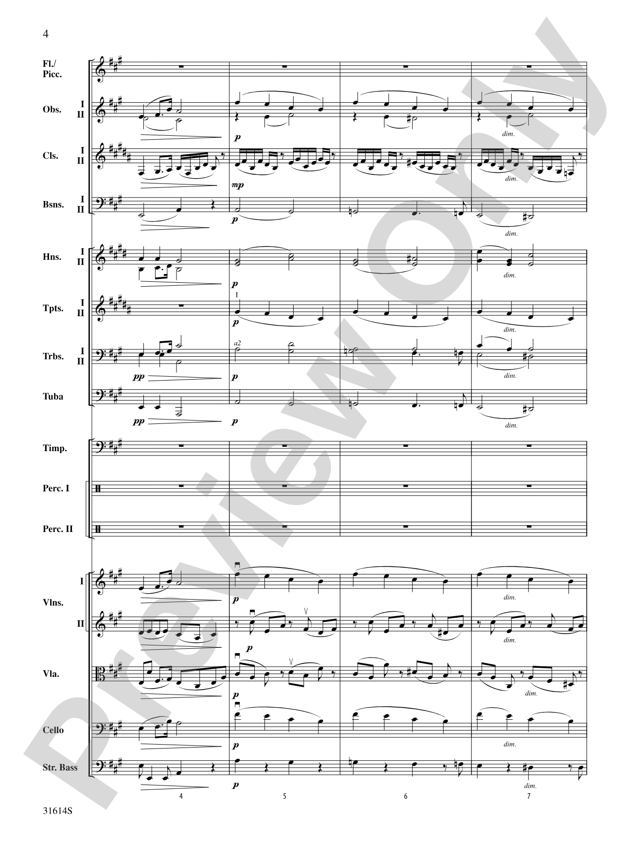 Selections from American Suite: Full Orchestra Conductor Score & Parts