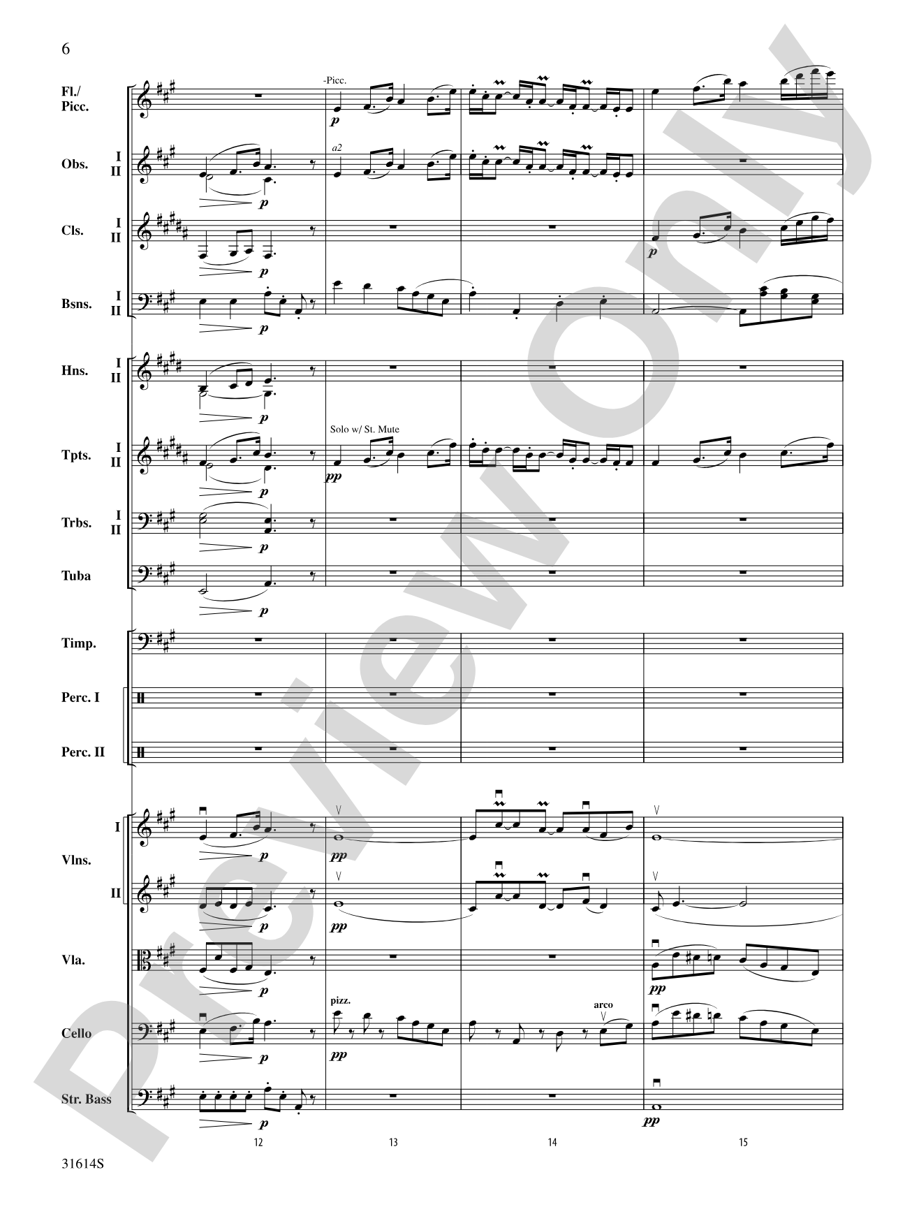 Selections from American Suite: Full Orchestra Conductor Score & Parts