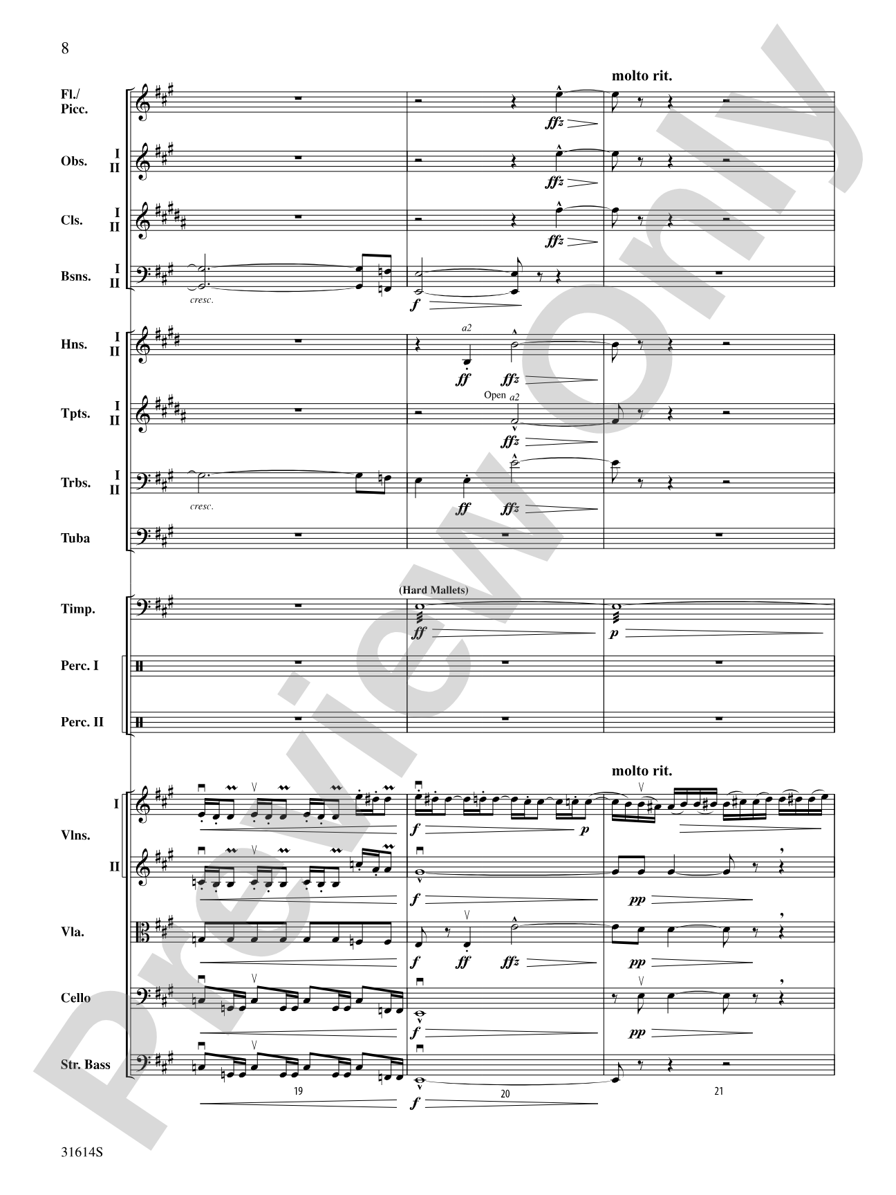 Selections from American Suite: Full Orchestra Conductor Score & Parts
