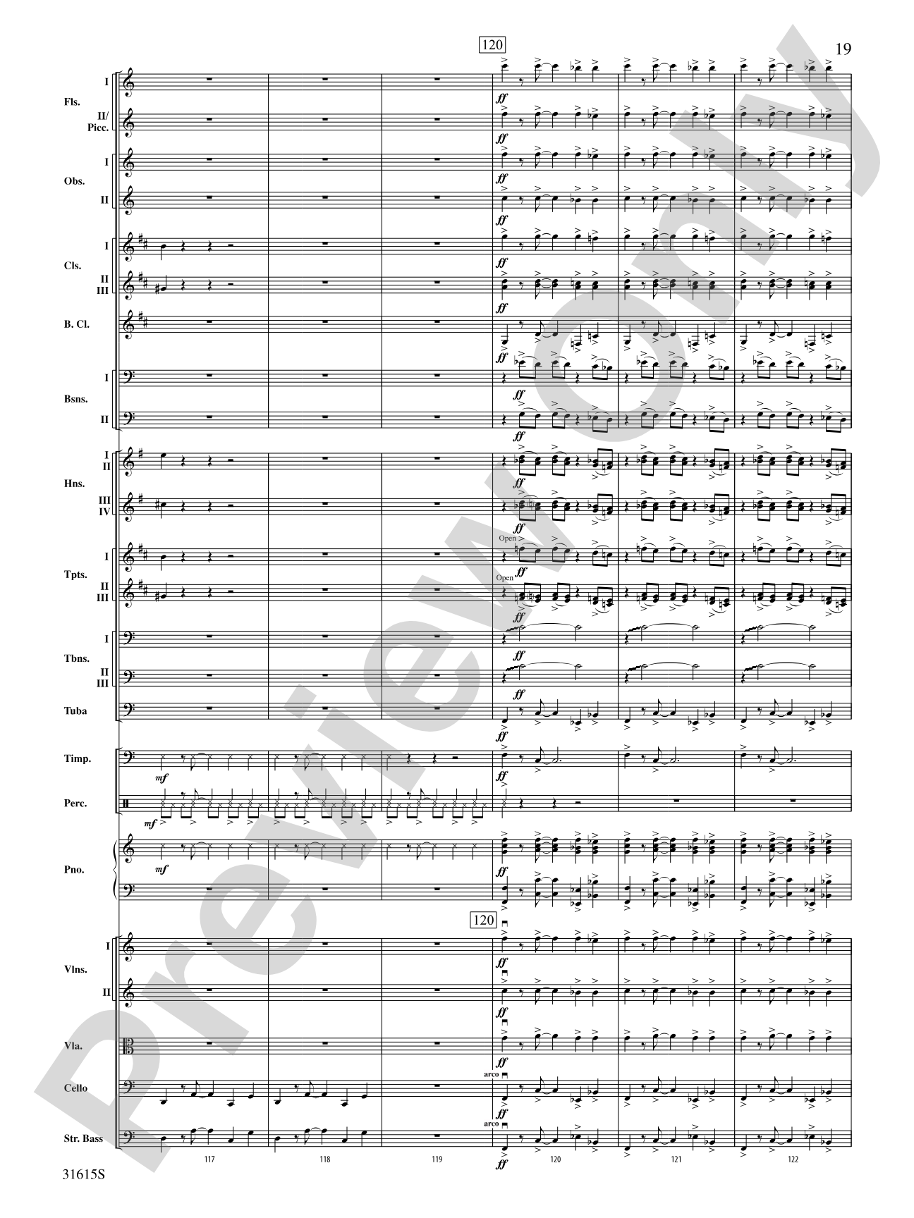 Lake Dance: Full Orchestra Conductor Score & Parts