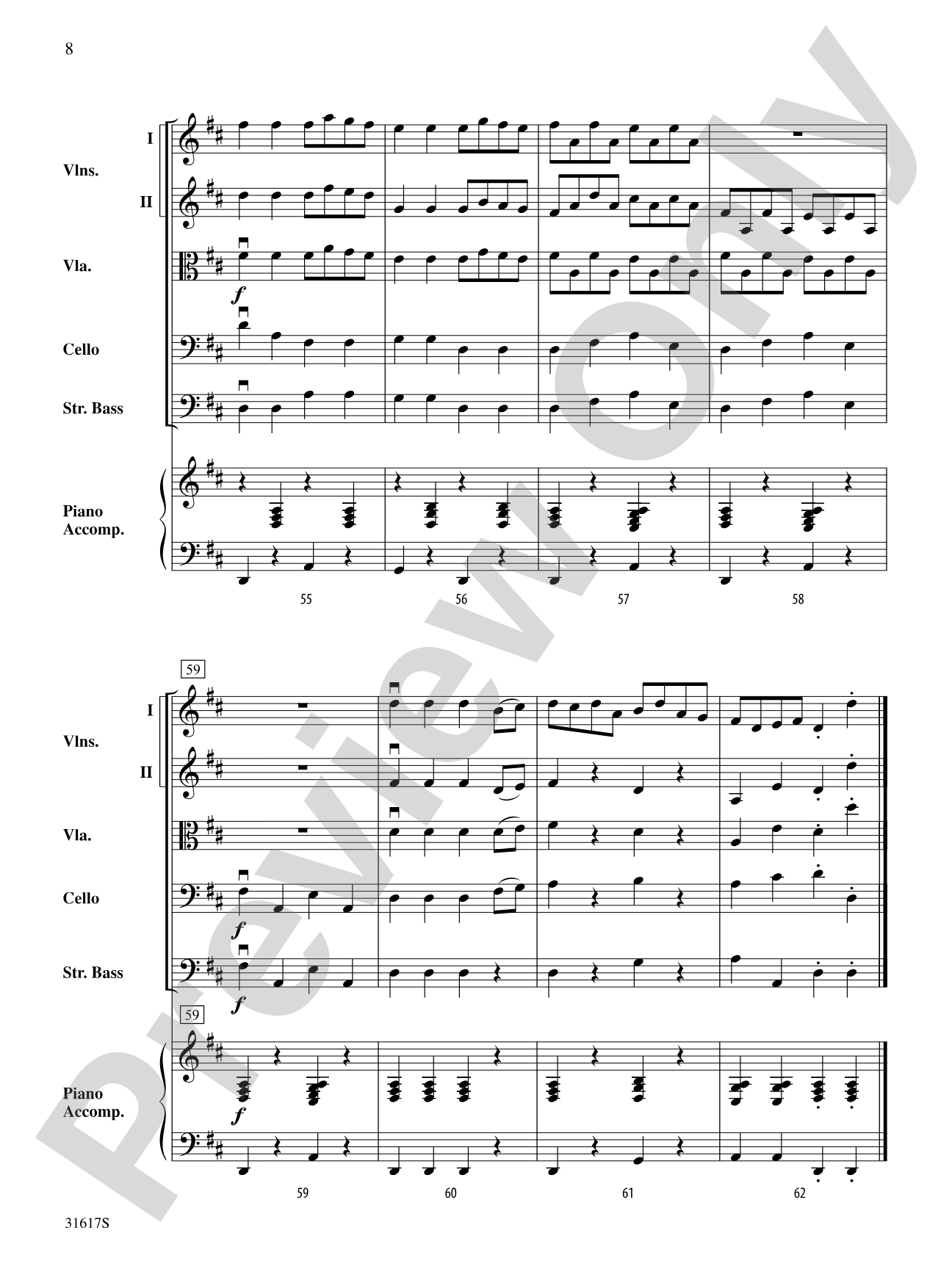 American Fiddle Medley: String Orchestra Conductor Score & Parts